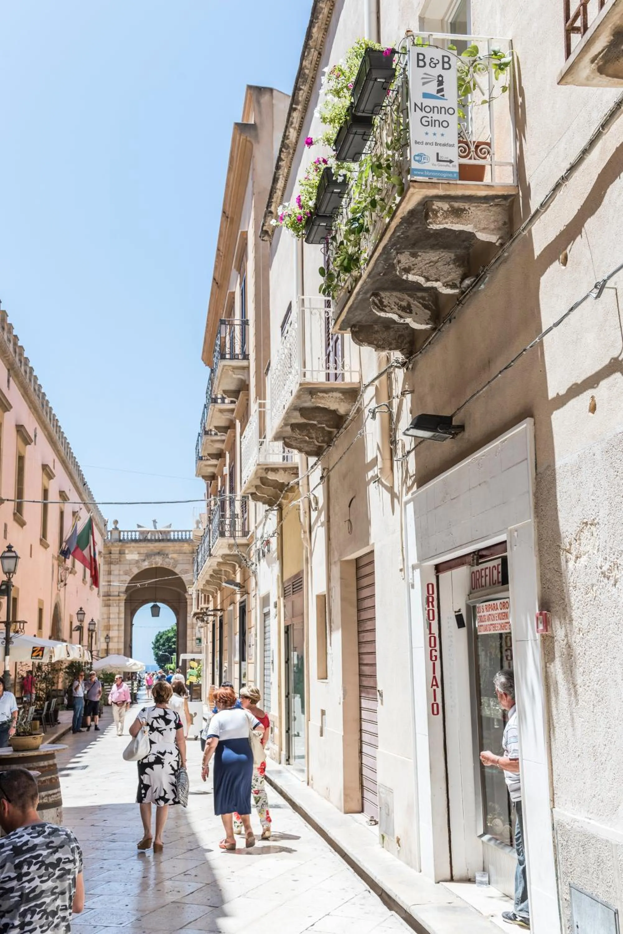Property building in B&B Nonno Gino