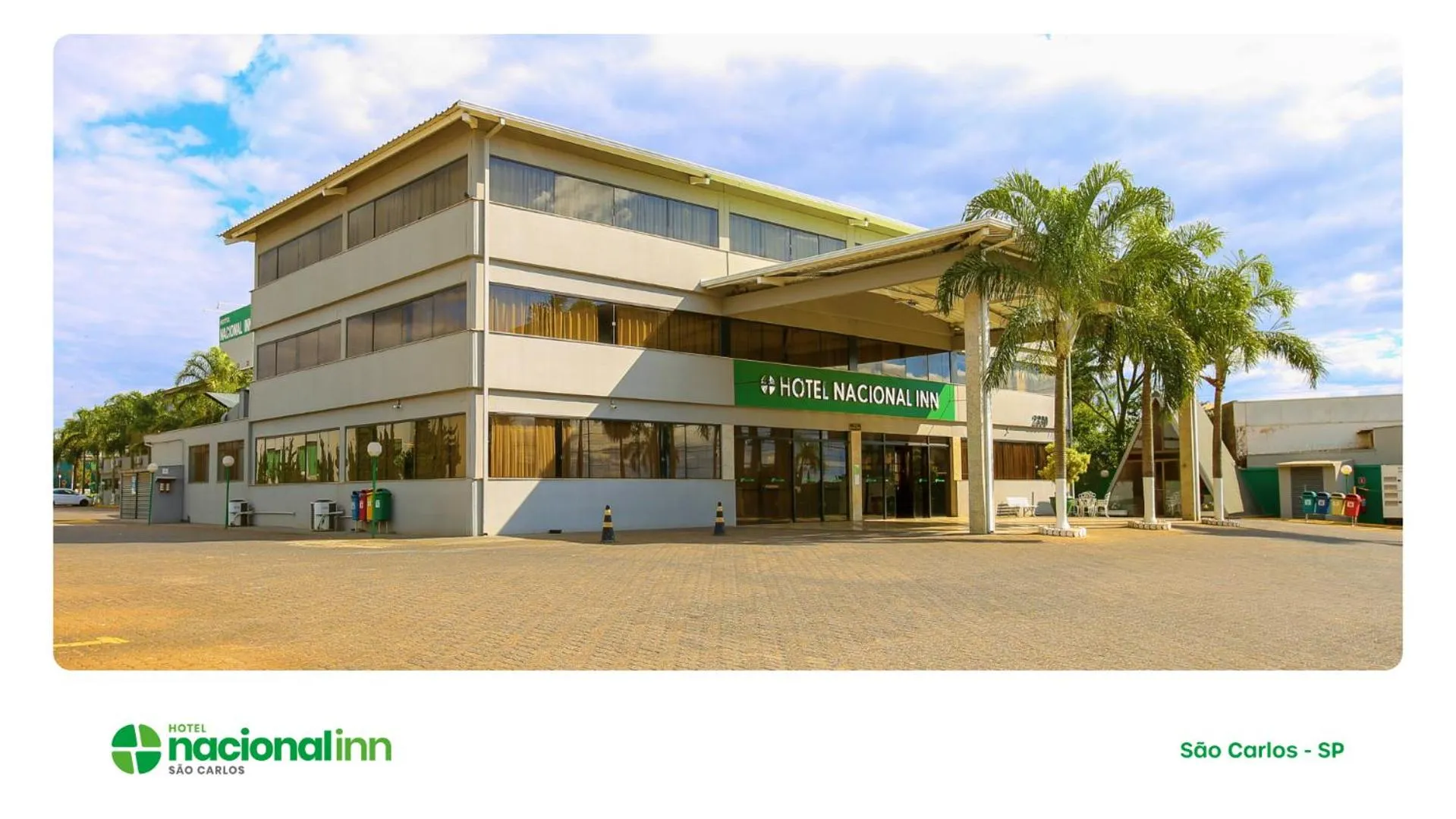 Facade/entrance in Hotel Nacional Inn São Carlos & Convenções
