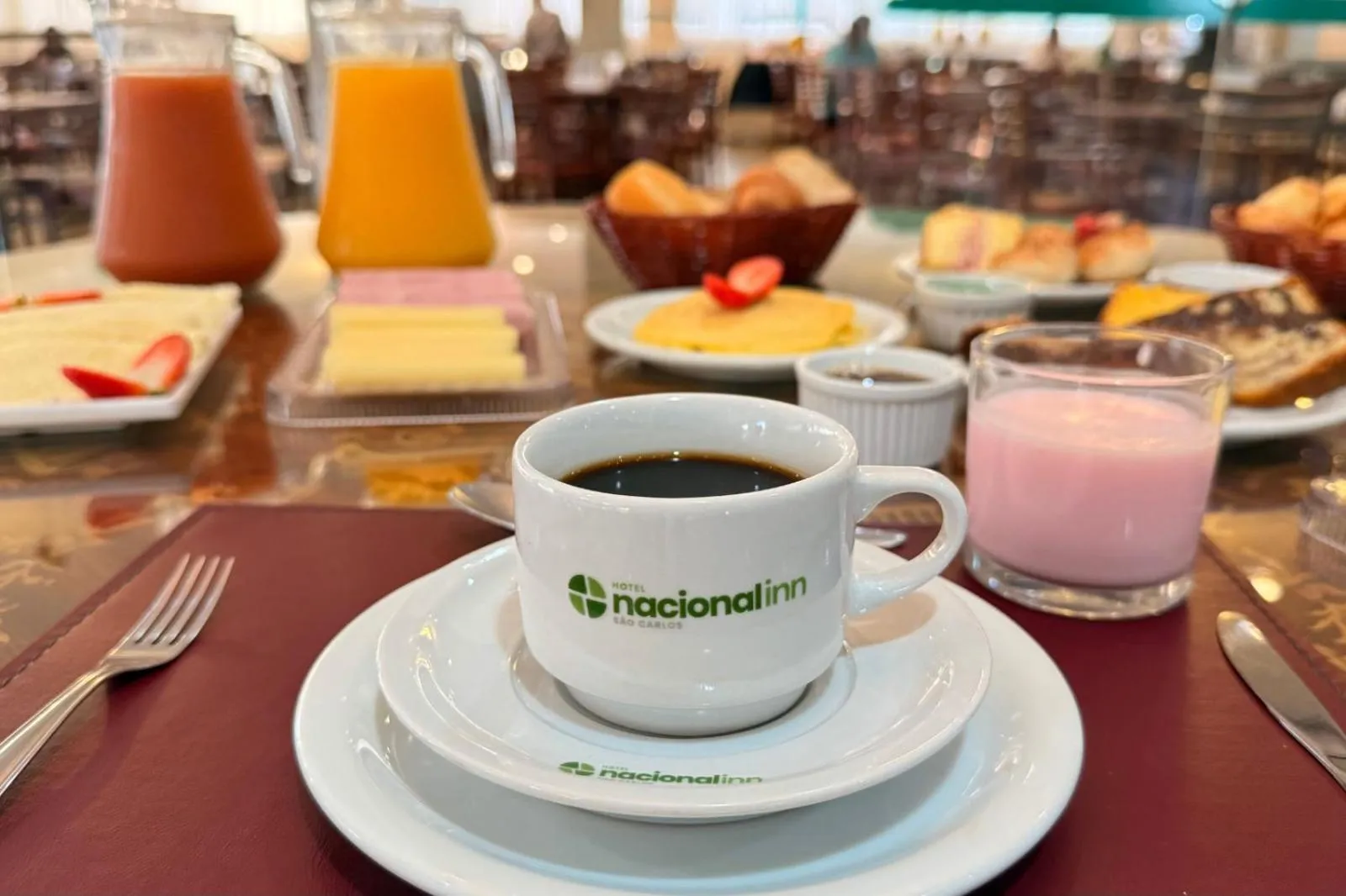 Breakfast in Hotel Nacional Inn São Carlos & Convenções