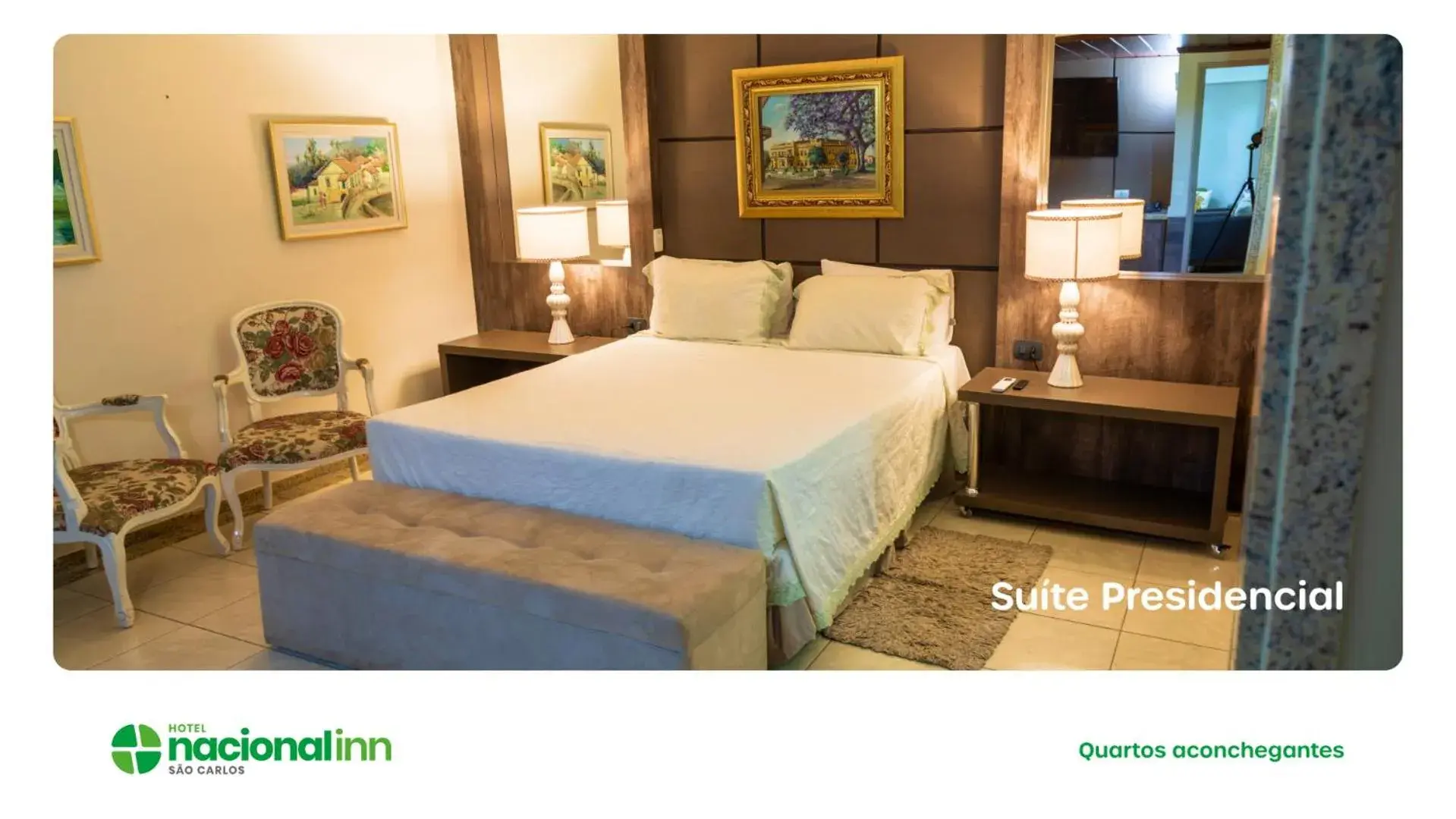 Bedroom, Bed in Hotel Nacional Inn São Carlos & Convenções Bedroom, Bed in Hotel Nacional Inn São Carlos & Convenções