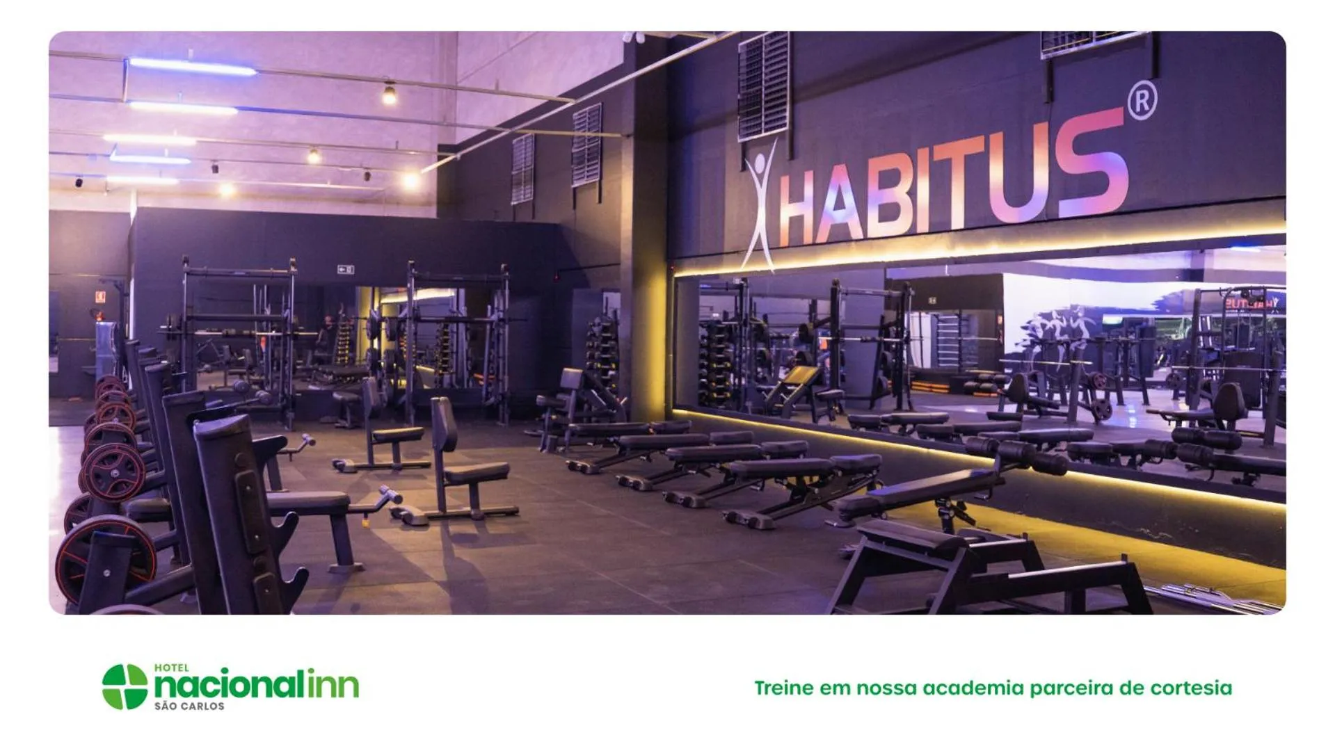 Fitness centre/facilities in Hotel Nacional Inn São Carlos & Convenções