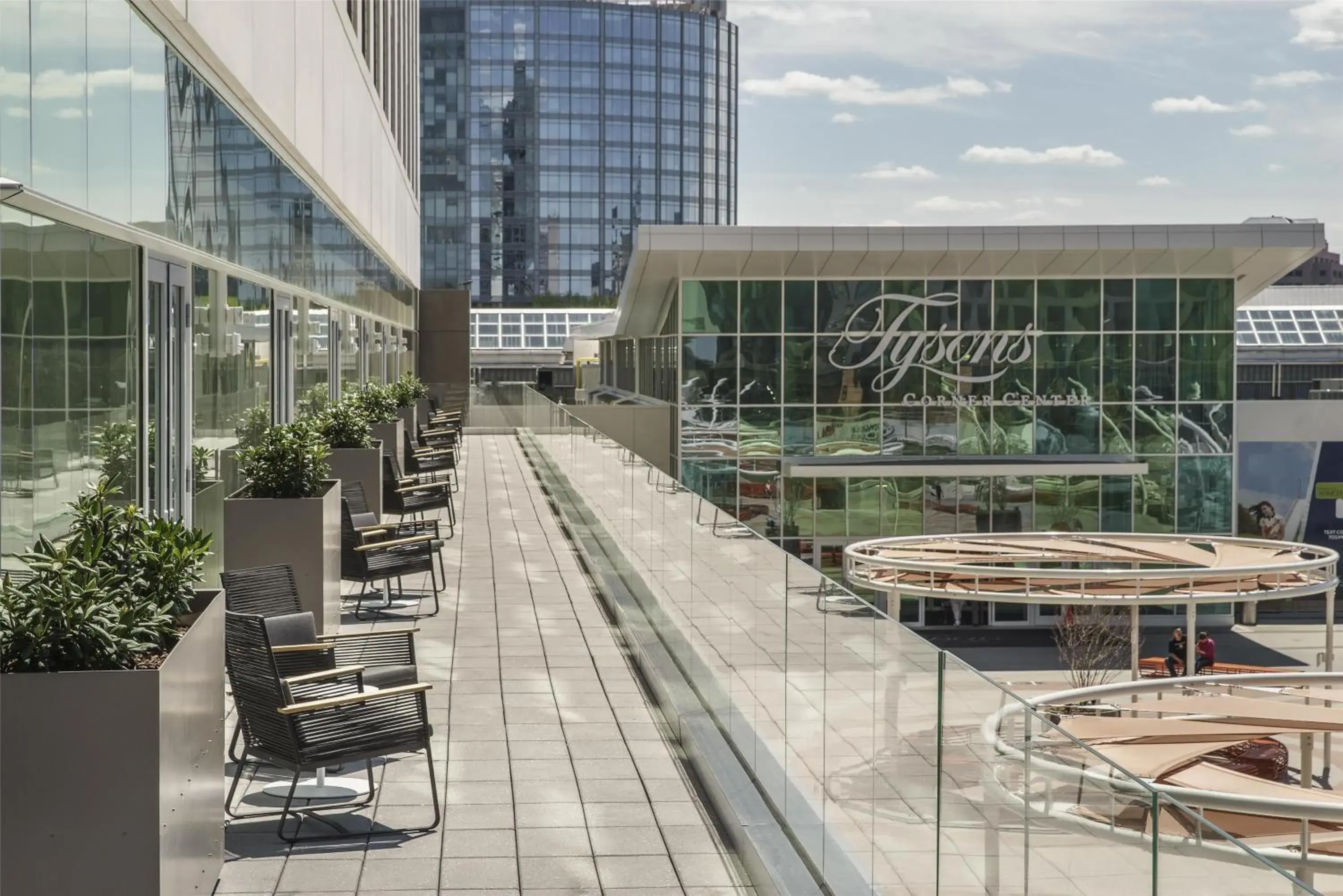 Property building in Hyatt Regency Tysons Corner Center Property building in Hyatt Regency Tysons Corner Center