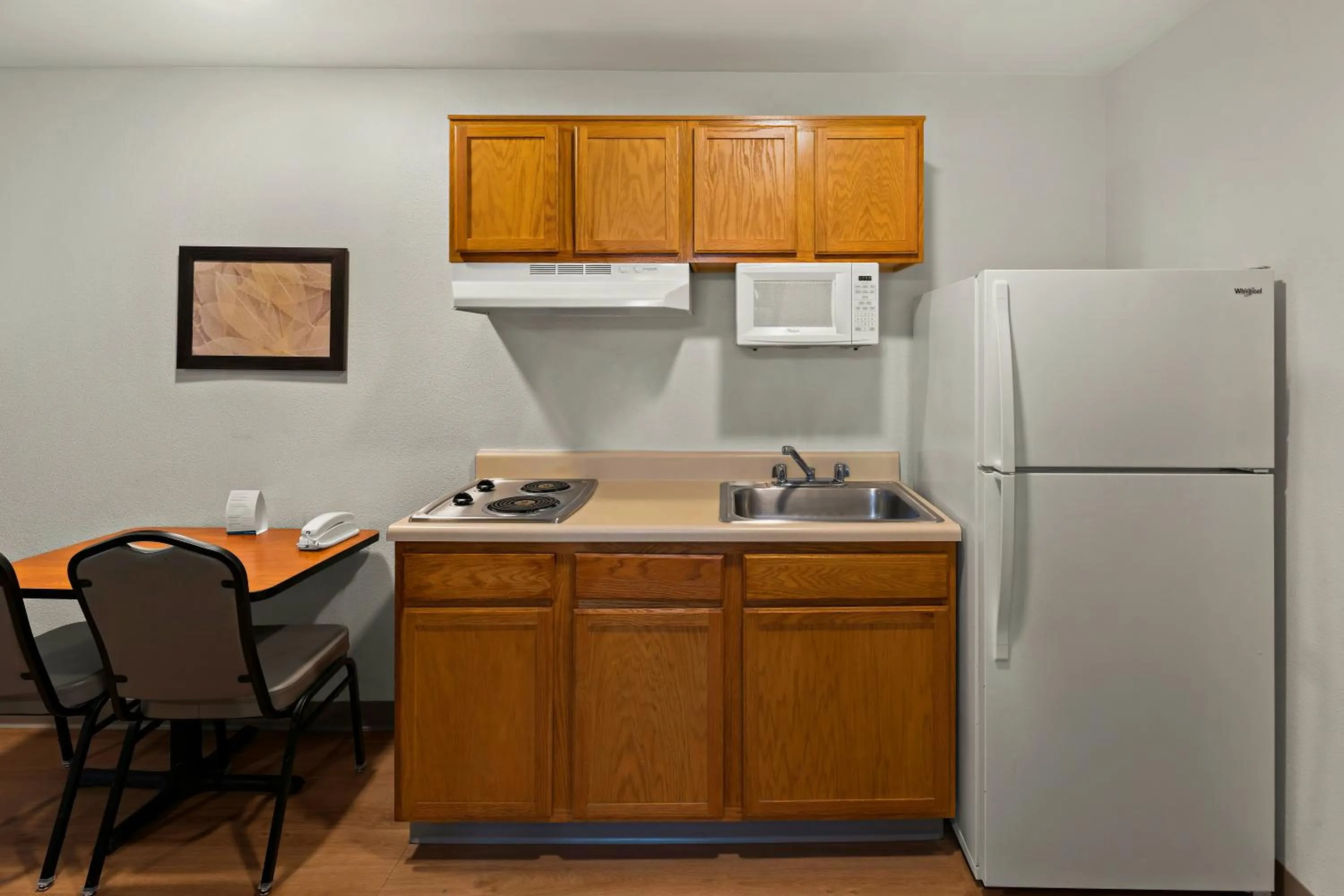 Kitchen or kitchenette in WoodSpring Suites El Paso
