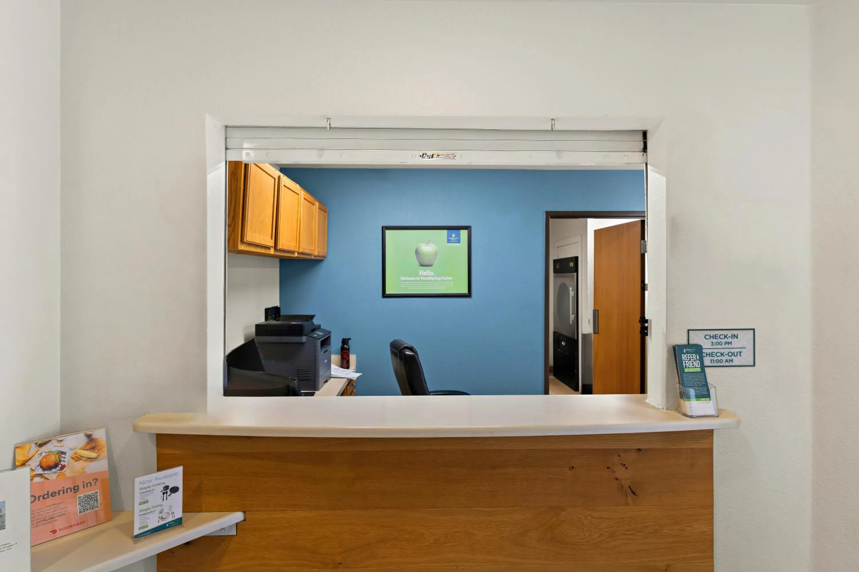 Lobby or reception in WoodSpring Suites El Paso