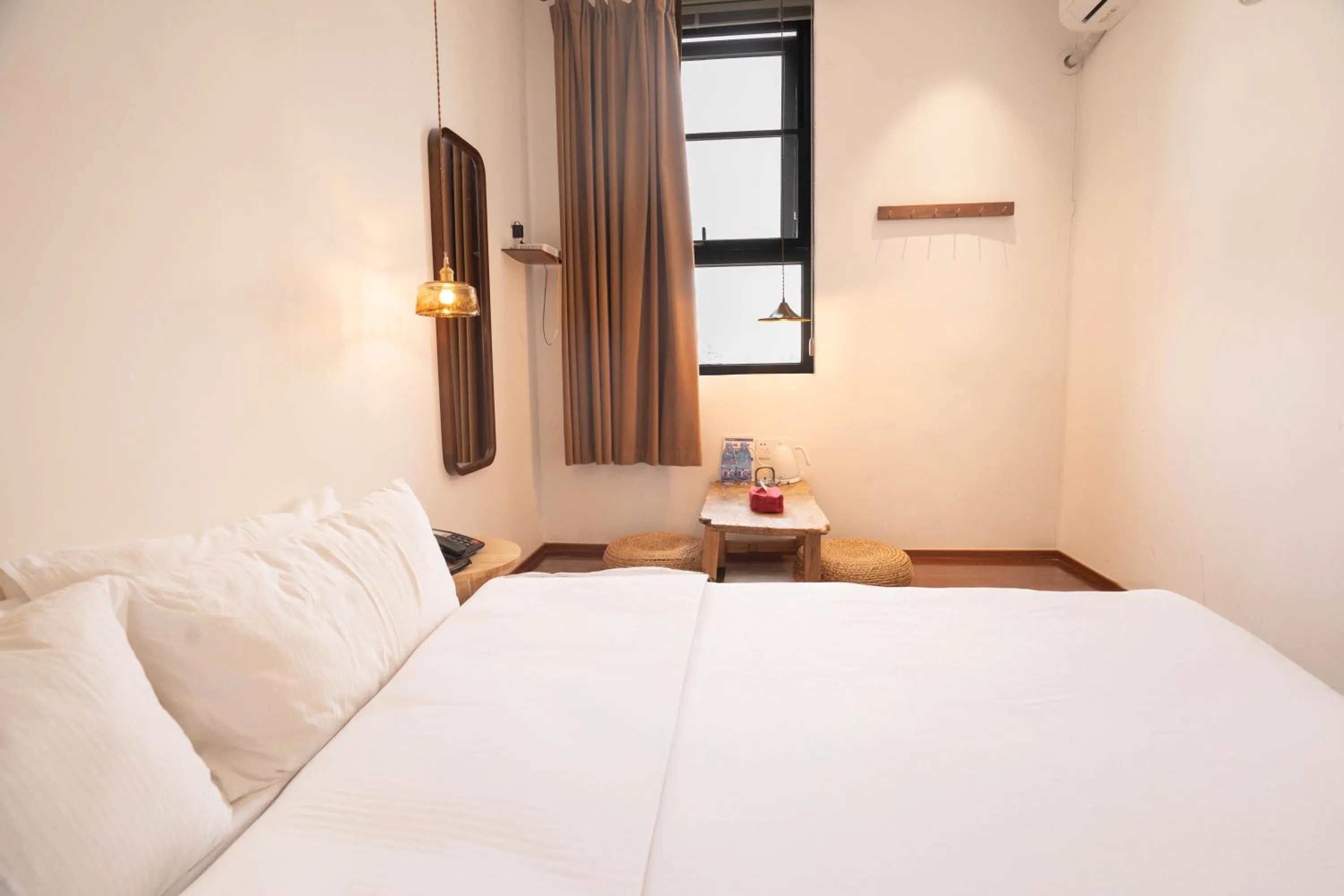 Bed in Xingle Hotel-Suzhou Guanqian Street Pingjiang Road