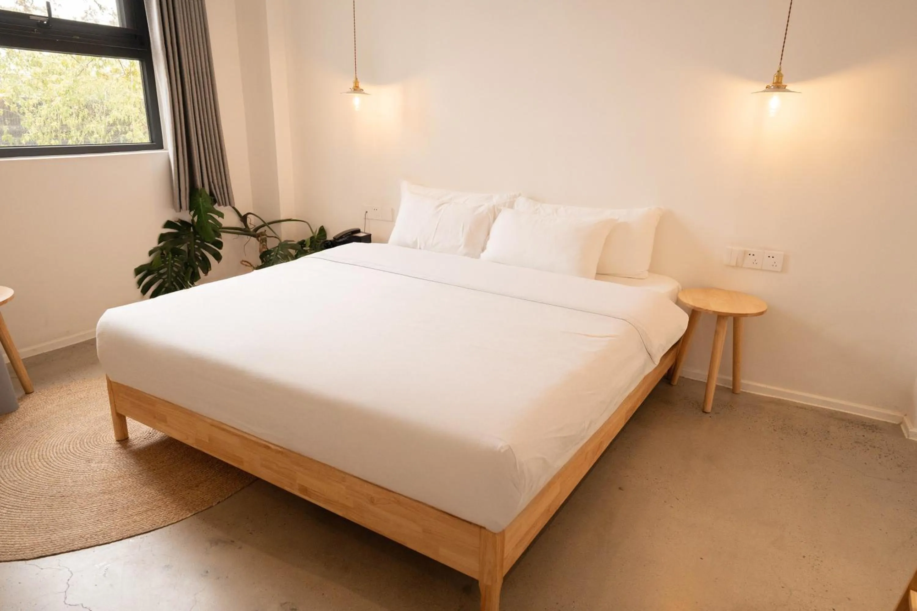 Bed in Xingle Hotel-Suzhou Guanqian Street Pingjiang Road