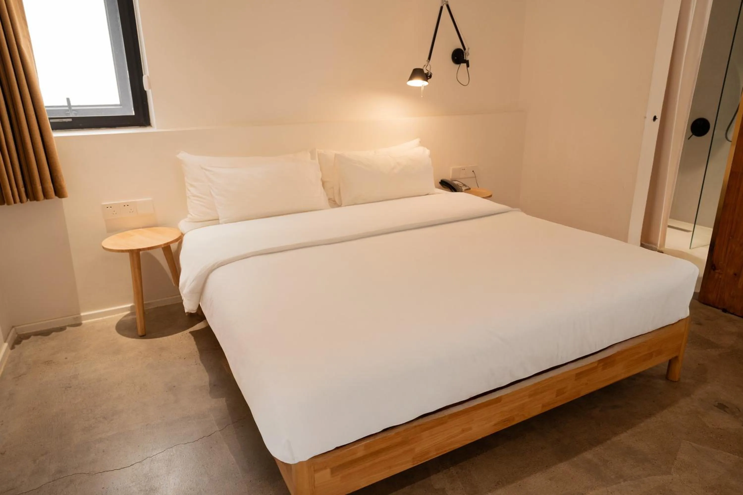 Bed in Xingle Hotel-Suzhou Guanqian Street Pingjiang Road