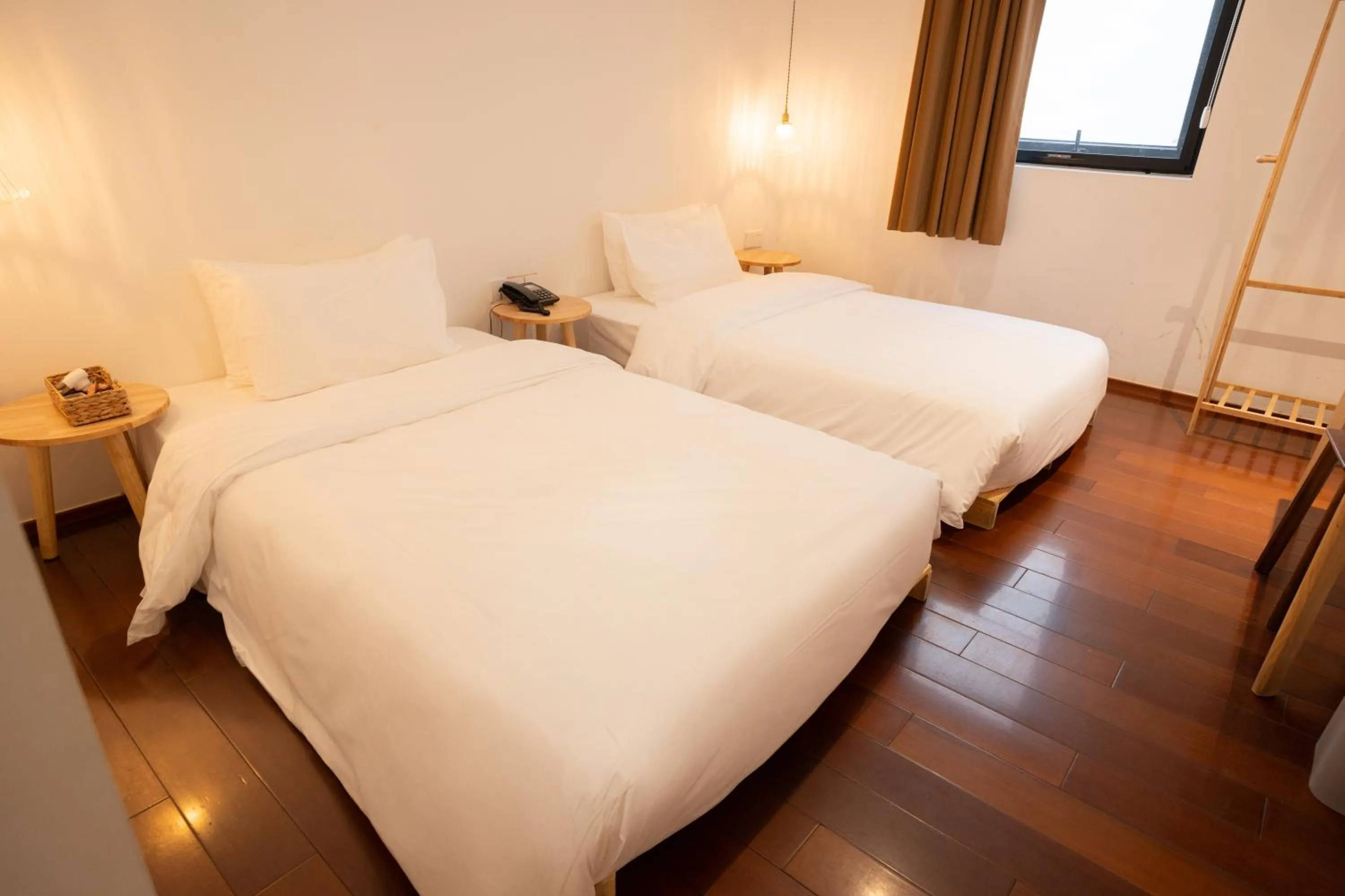 Bed in Xingle Hotel-Suzhou Guanqian Street Pingjiang Road