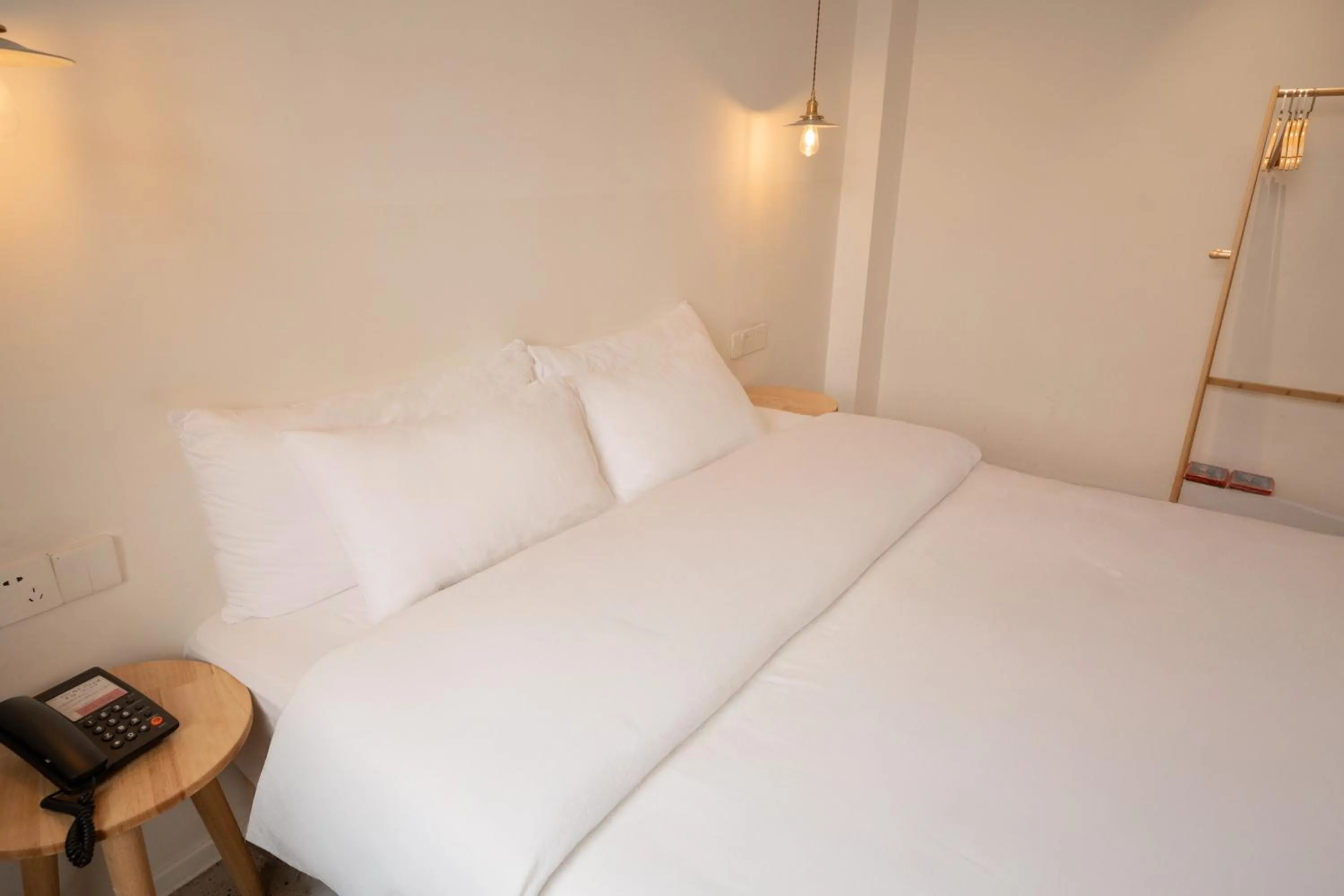 Bed in Xingle Hotel-Suzhou Guanqian Street Pingjiang Road