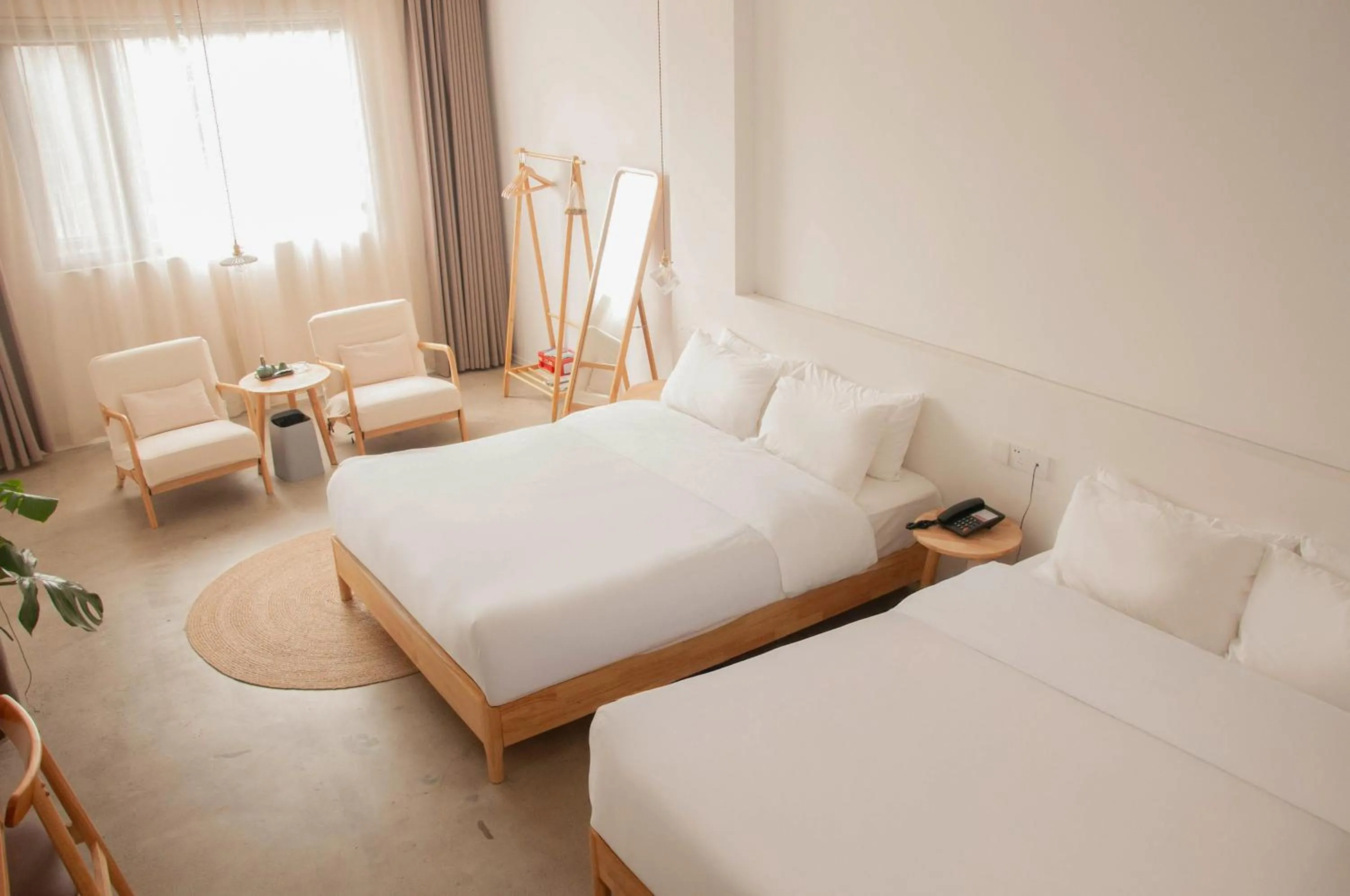 Bed in Xingle Hotel-Suzhou Guanqian Street Pingjiang Road