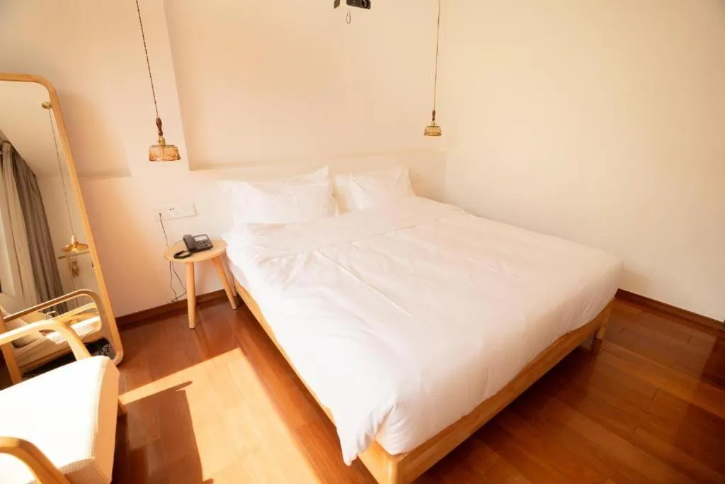 Bed in Xingle Hotel-Suzhou Guanqian Street Pingjiang Road