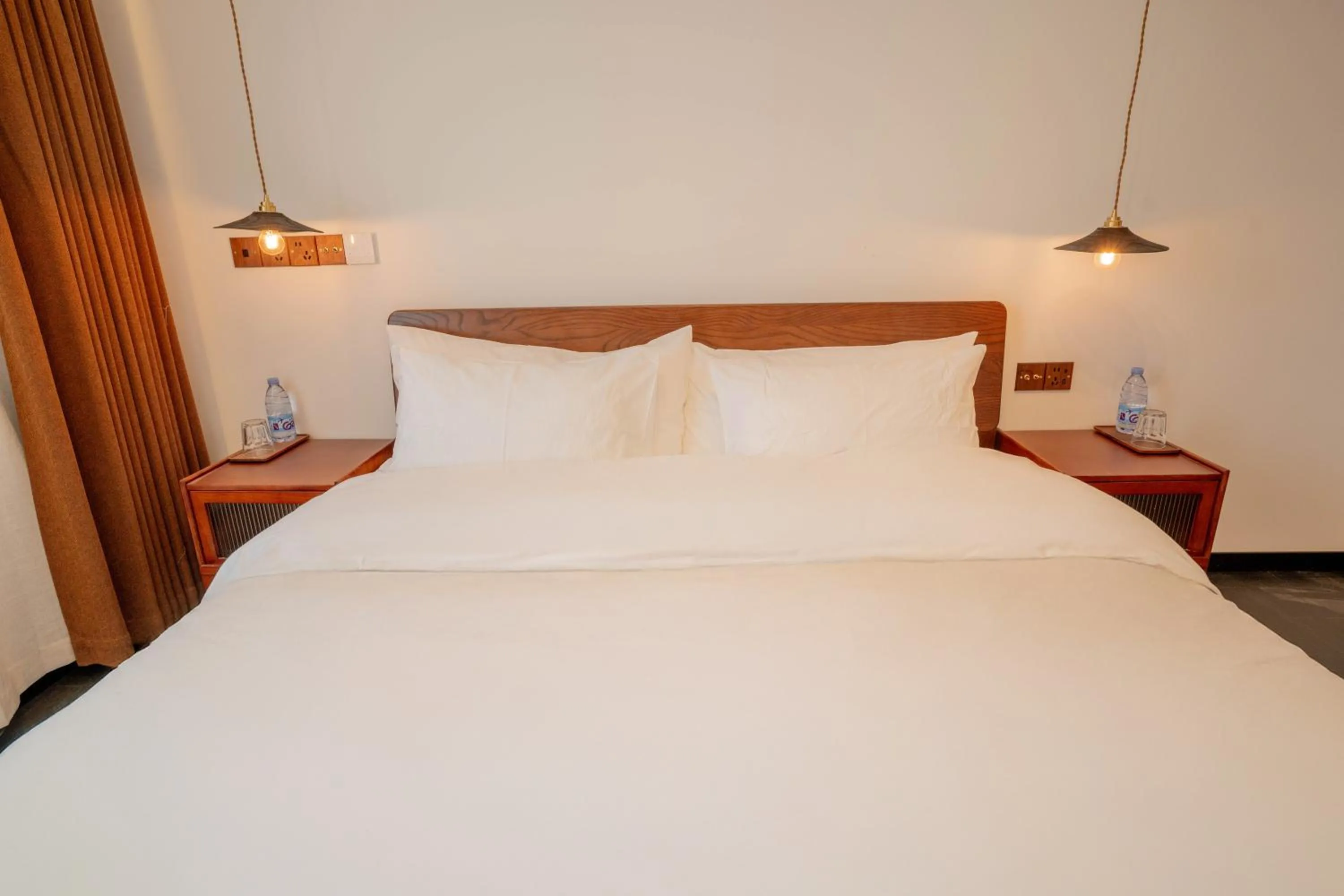 Bed in Xingle Hotel-Suzhou Guanqian Street Pingjiang Road
