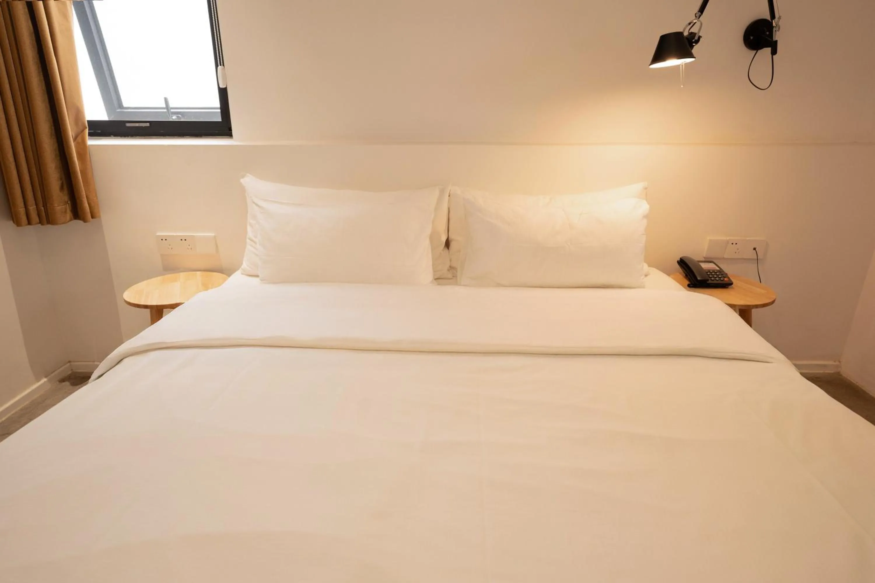 Bed in Xingle Hotel-Suzhou Guanqian Street Pingjiang Road