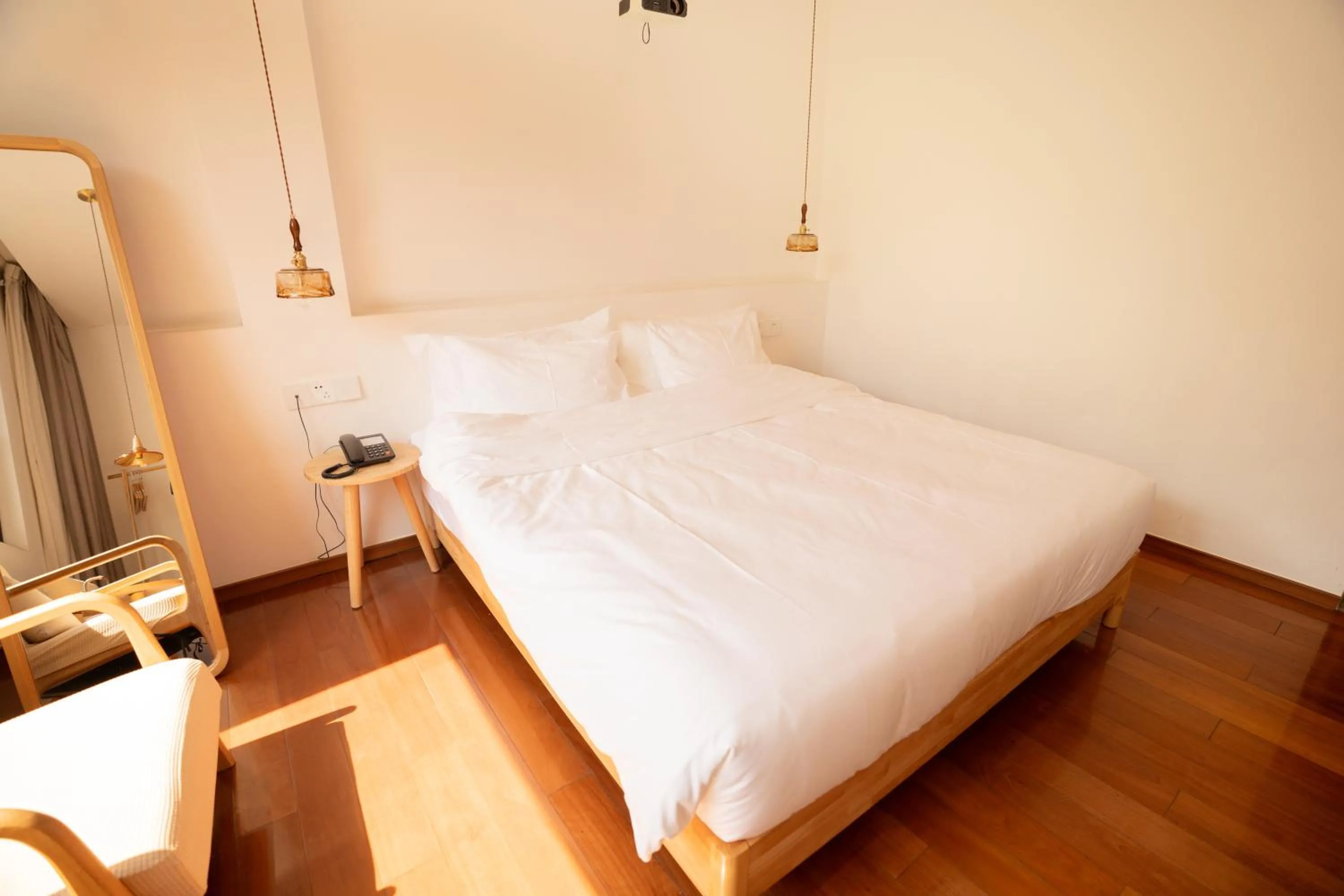 Bed in Xingle Hotel-Suzhou Guanqian Street Pingjiang Road