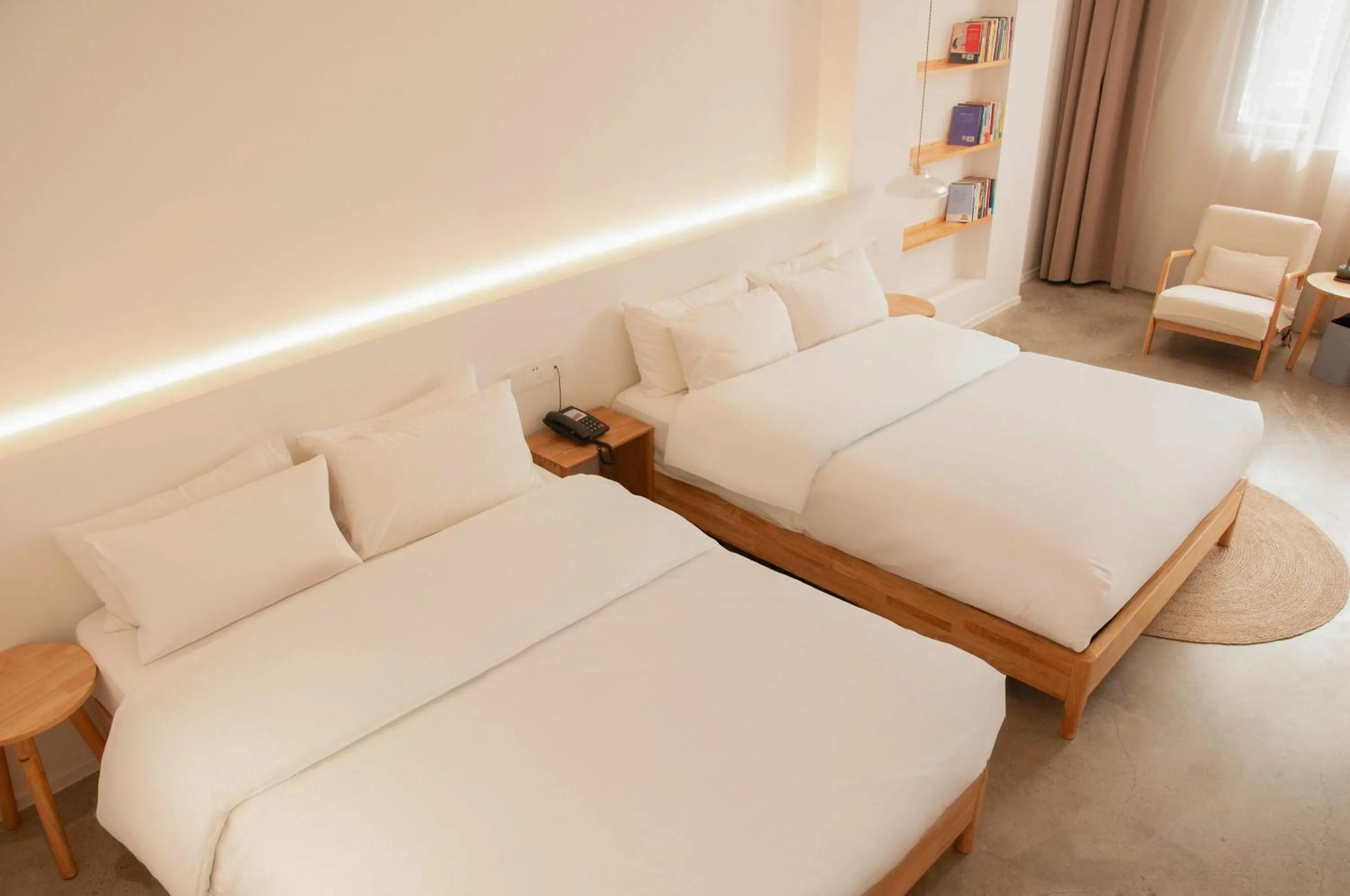 Bed in Xingle Hotel-Suzhou Guanqian Street Pingjiang Road