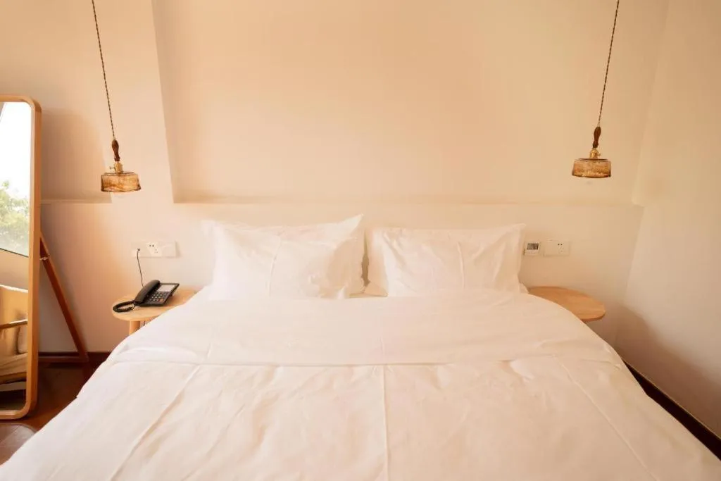 Bed in Xingle Hotel-Suzhou Guanqian Street Pingjiang Road