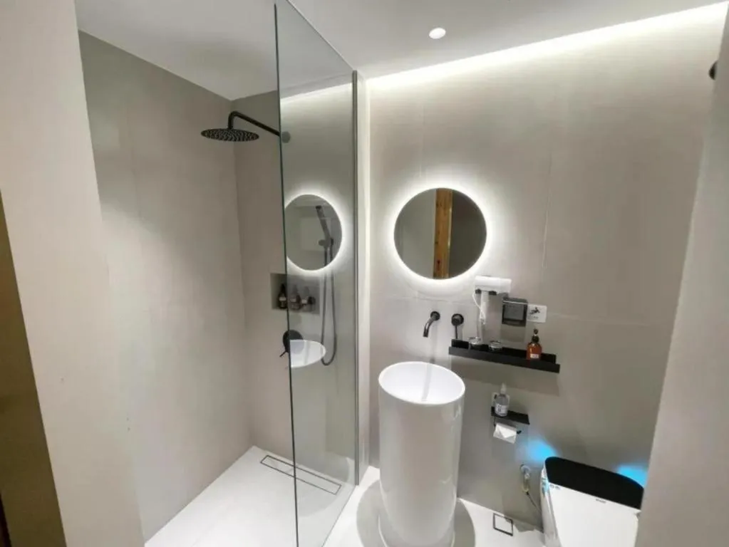 Toilet in Xingle Hotel-Suzhou Guanqian Street Pingjiang Road