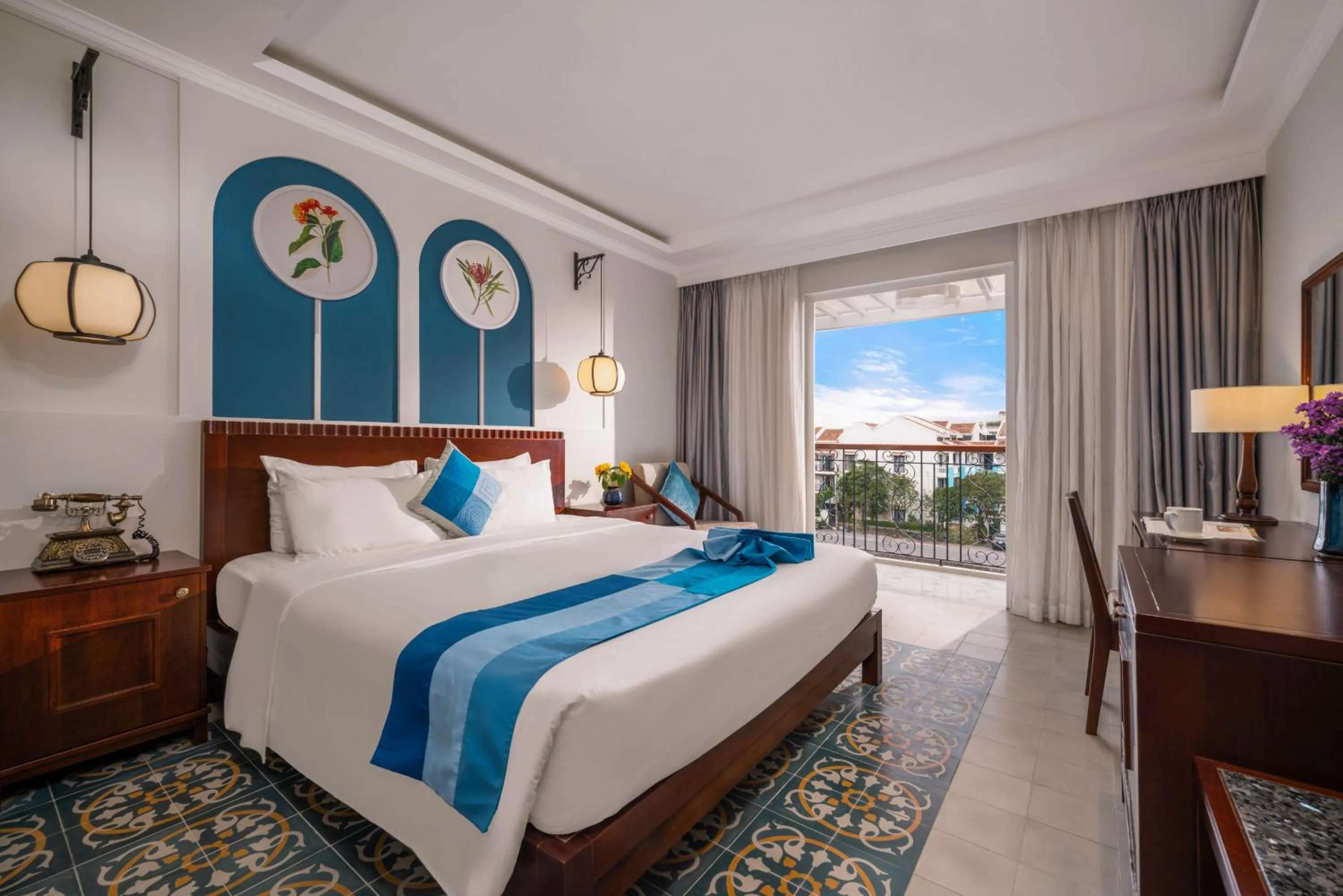 Bed in Lantana Boutique Hoi An Hotel