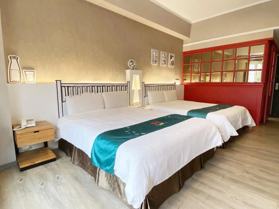 Bed in 明山森林會舘 The M Village