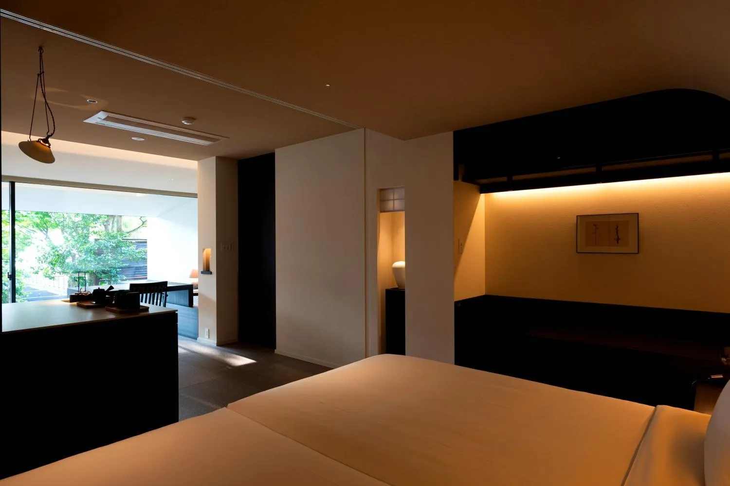 Photo of the whole room, Bed in Hakone Fontaine Bleau Sengokutei