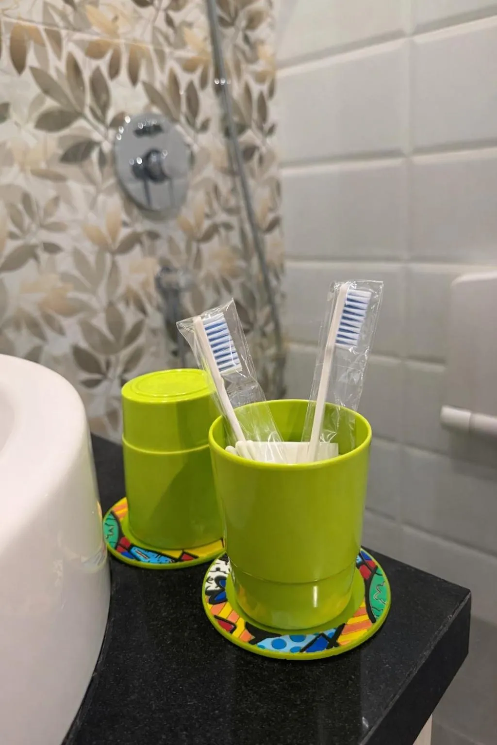 Bathroom in DK Belstar Hotel Belitung