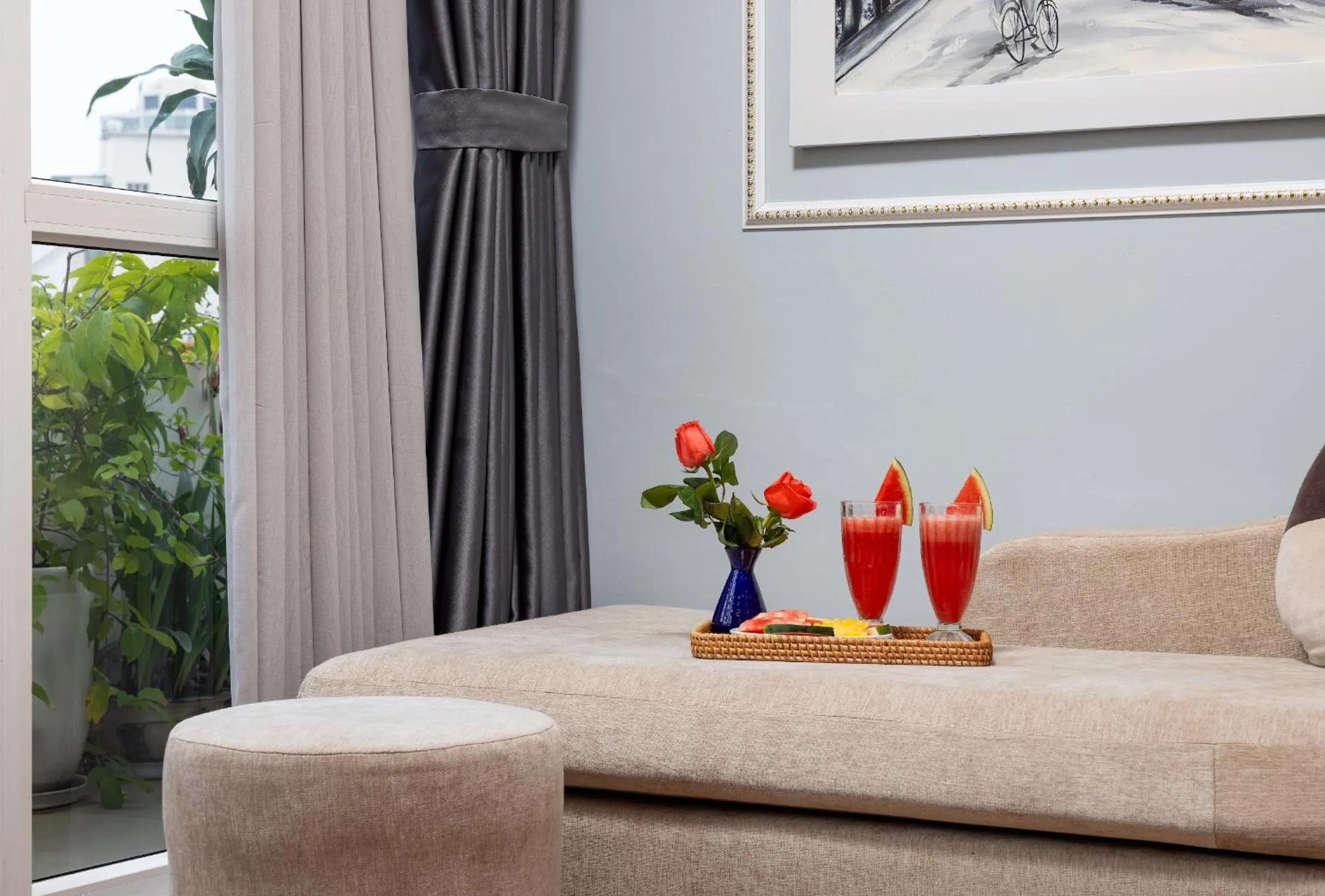 Decorative detail in Golden Amour Hotel