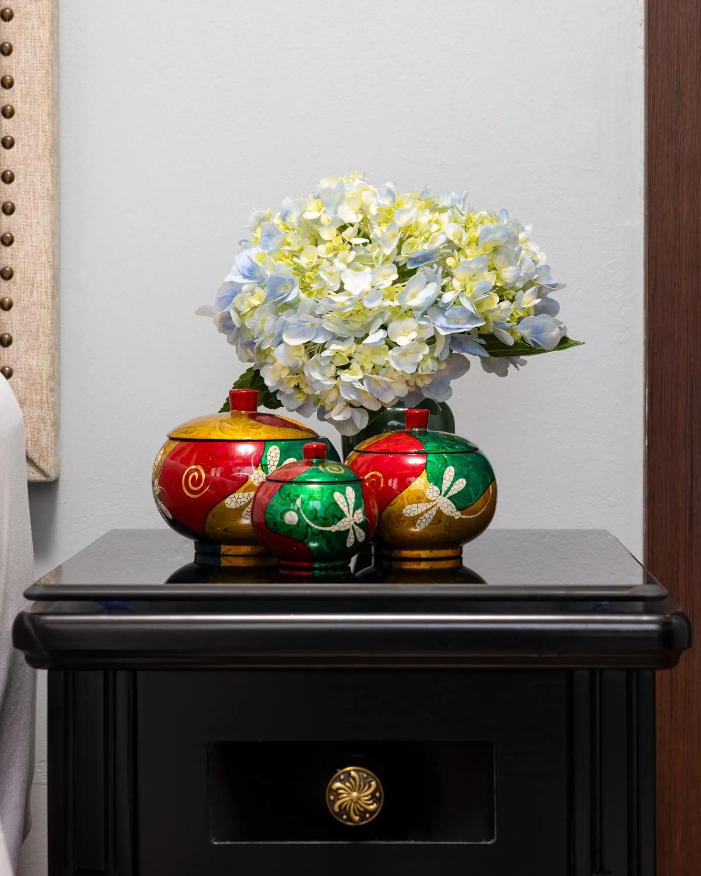 Decorative detail in Golden Amour Hotel