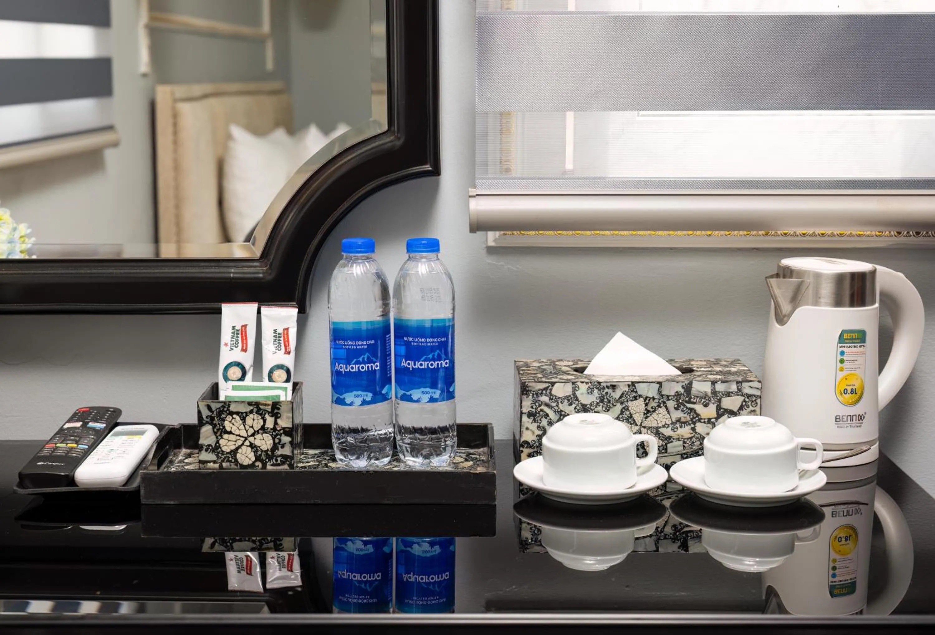 Coffee/tea facilities in Golden Amour Hotel