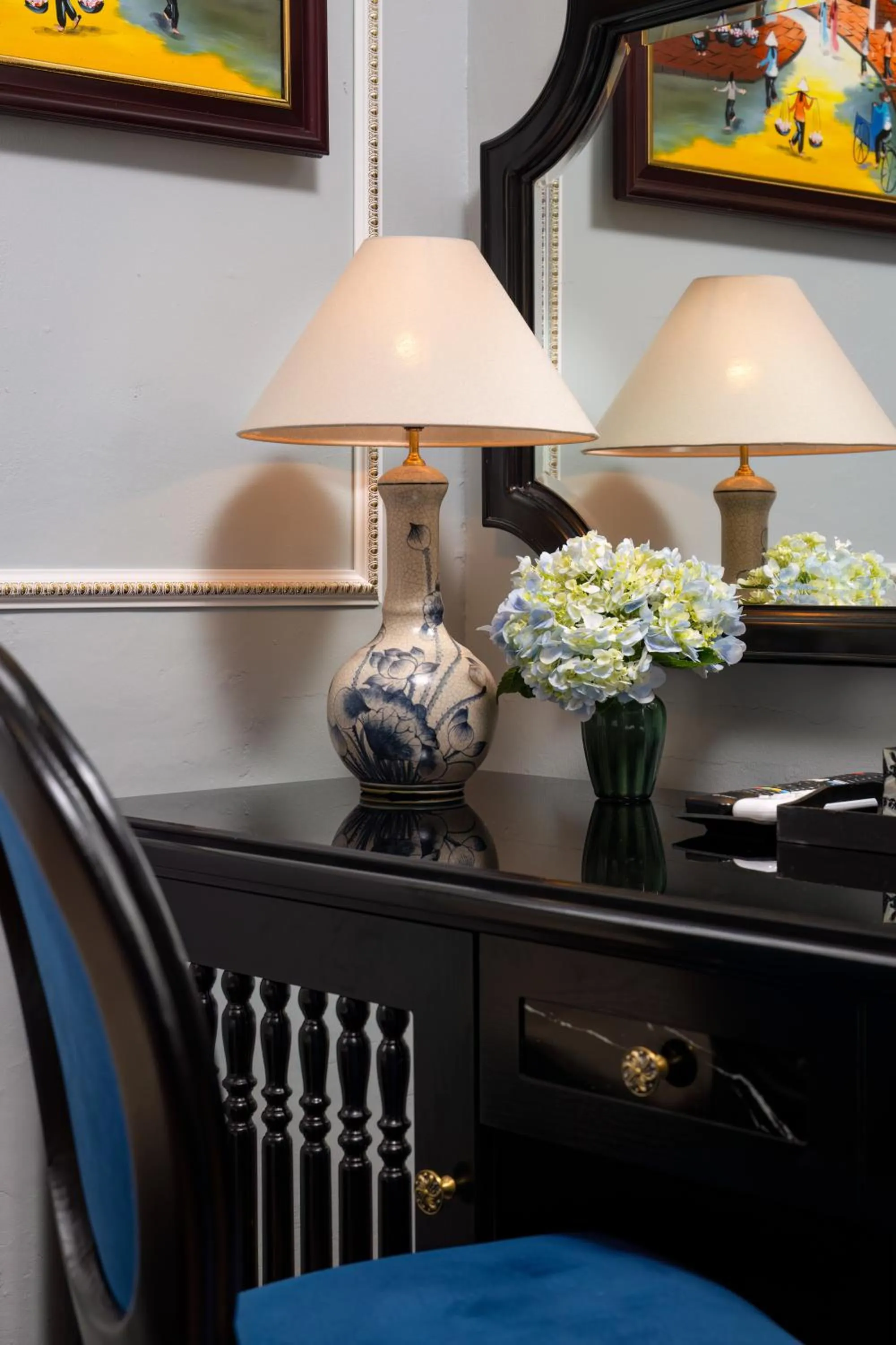 Decorative detail in Golden Amour Hotel