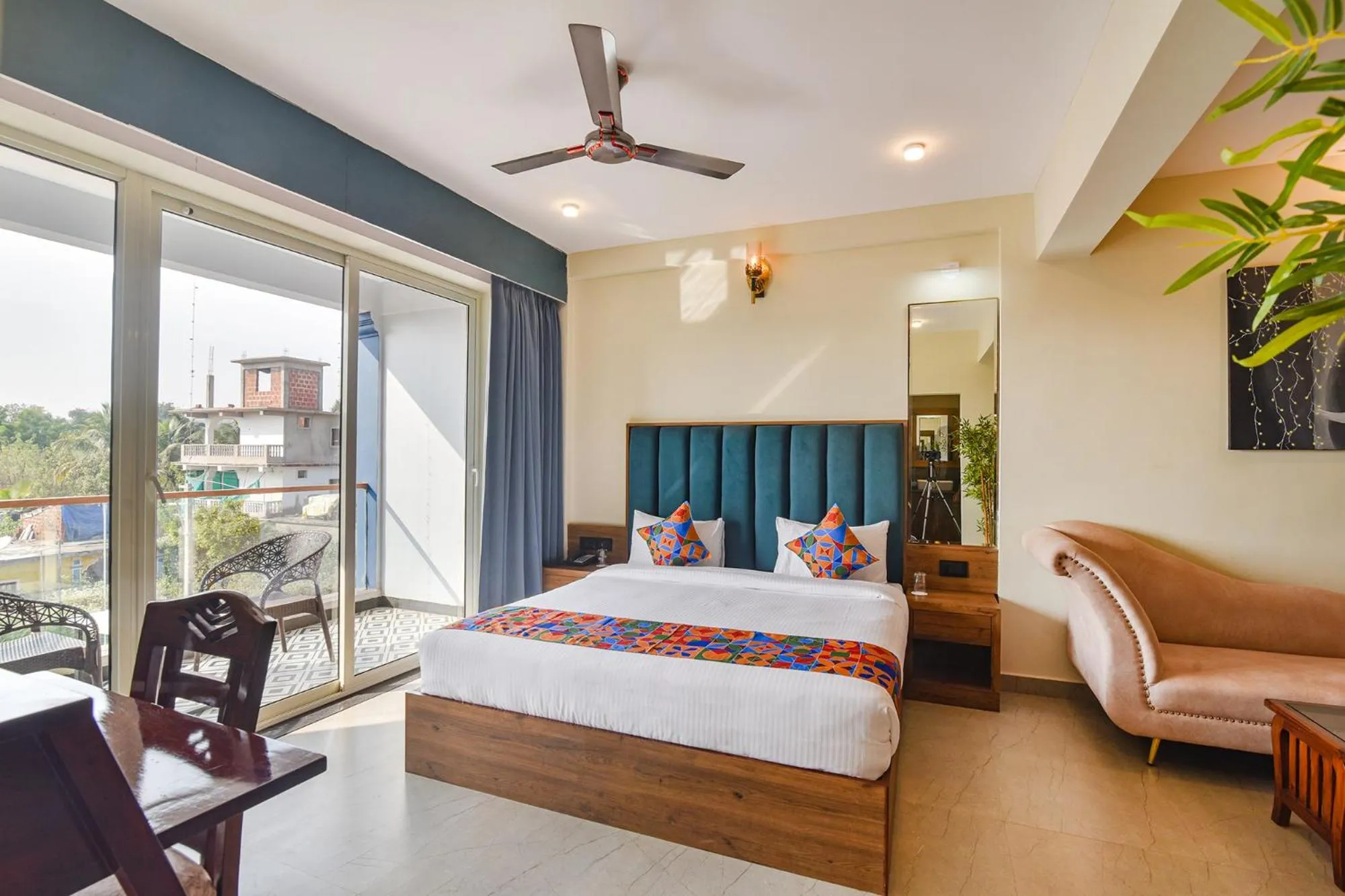 Bed in Jingle Tree Resort in Arambol