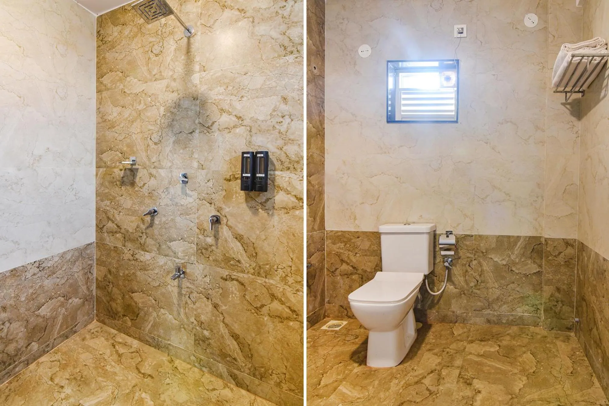 Bathroom in Jingle Tree Resort in Arambol