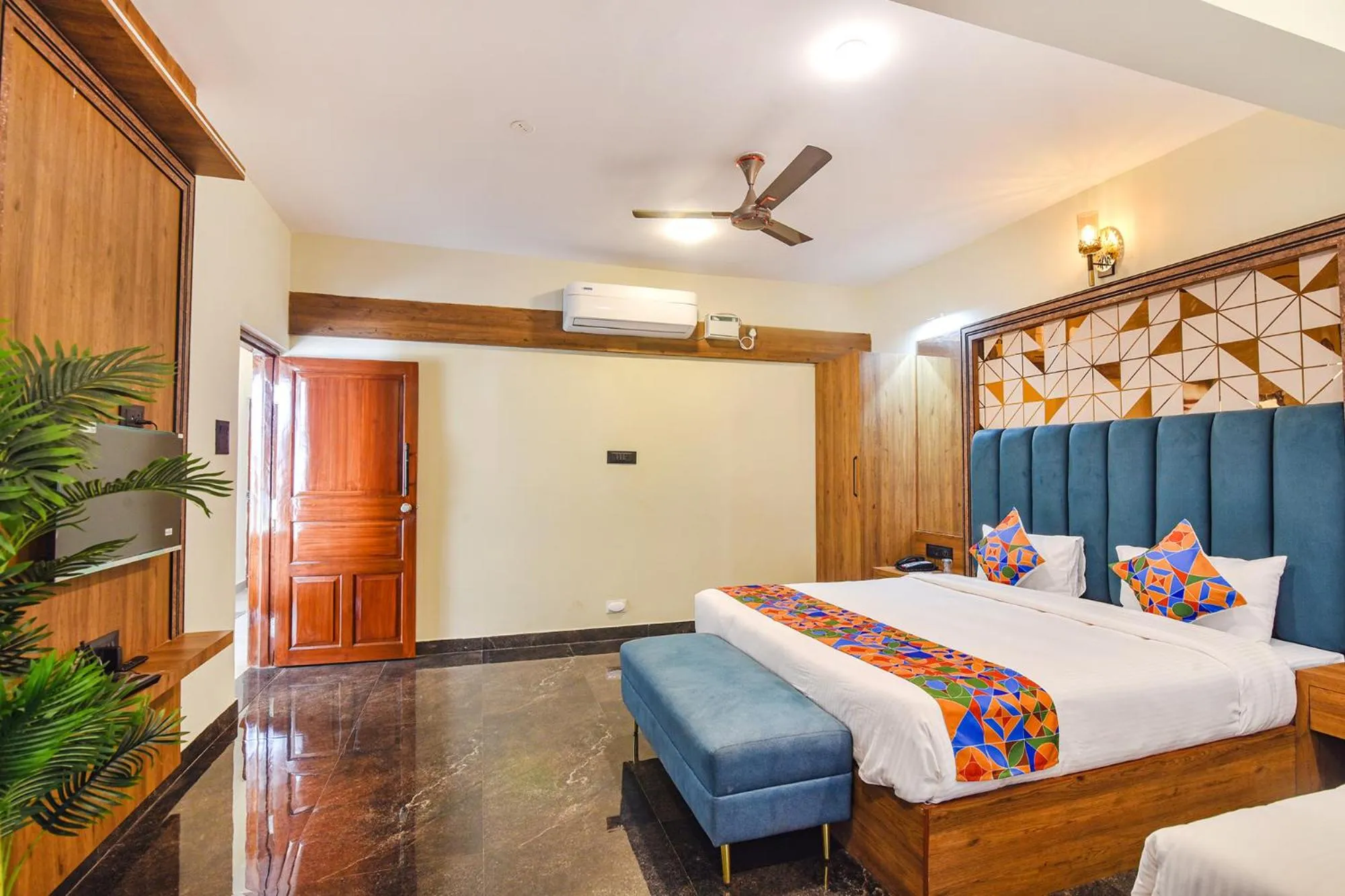 Bed in Jingle Tree Resort in Arambol