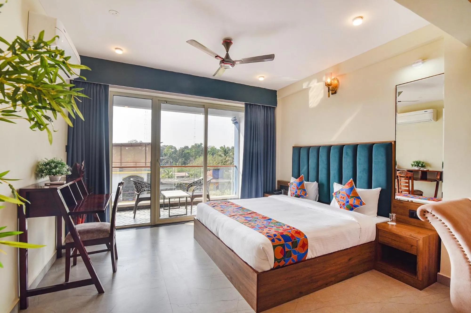 Bed in Jingle Tree Resort in Arambol