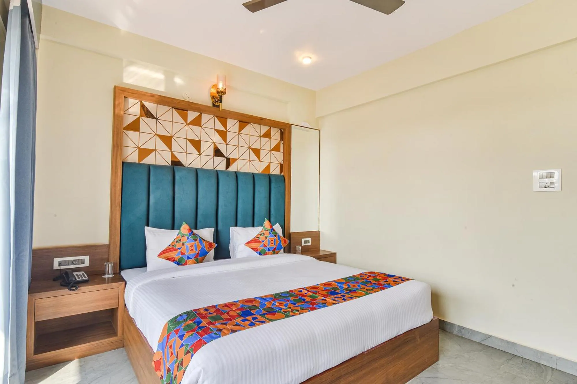 Bed in Jingle Tree Resort in Arambol