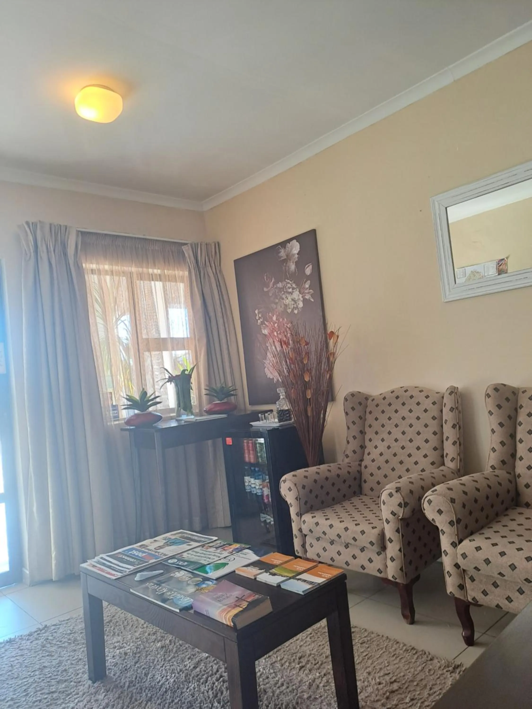 Lobby or reception in Tribute Guest House Matala