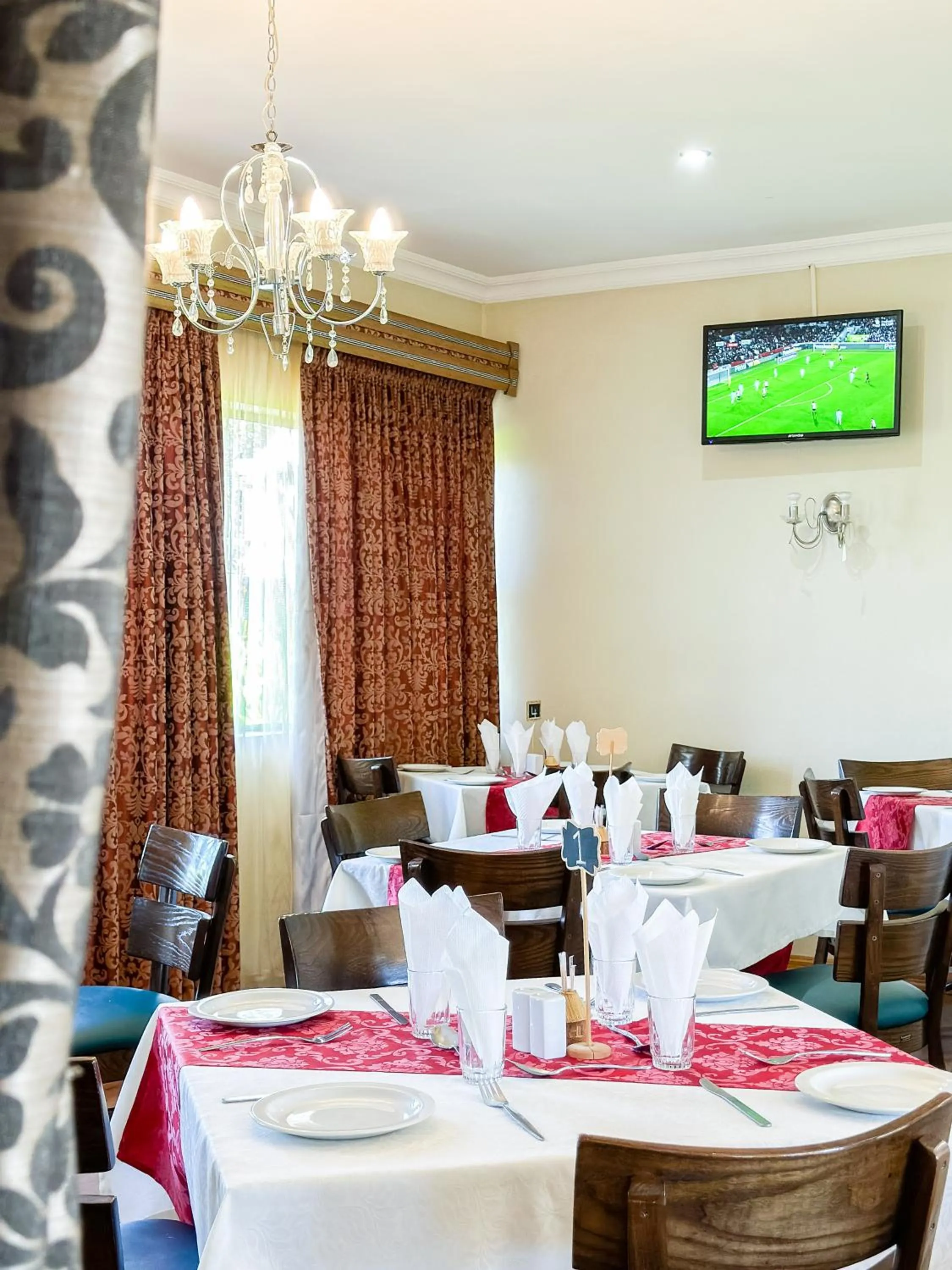 Dining area in Tribute Guest House Matala