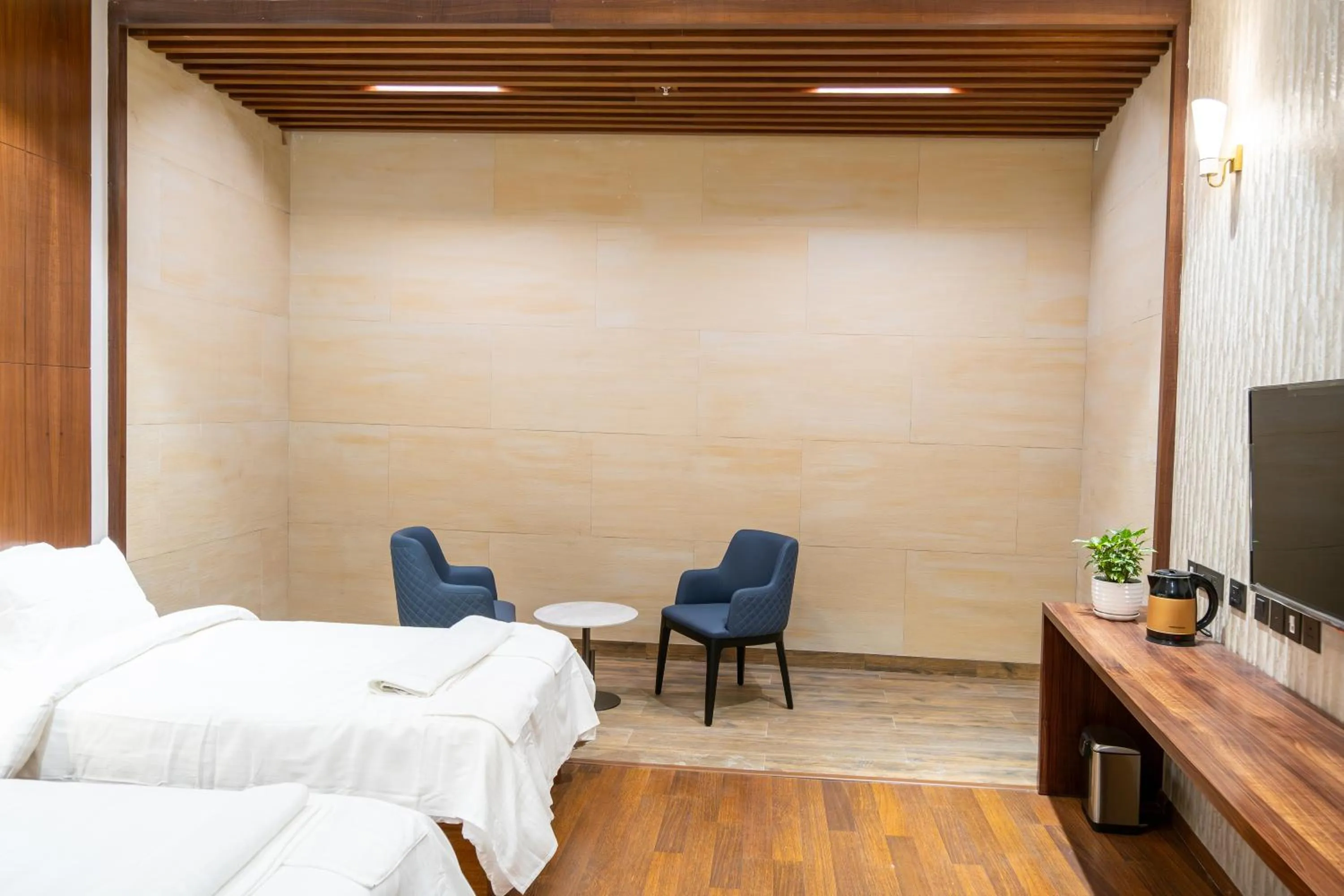 Communal lounge/ TV room in 0484 Aero Lounge-Terminal 2 Cochin Airport Hotel