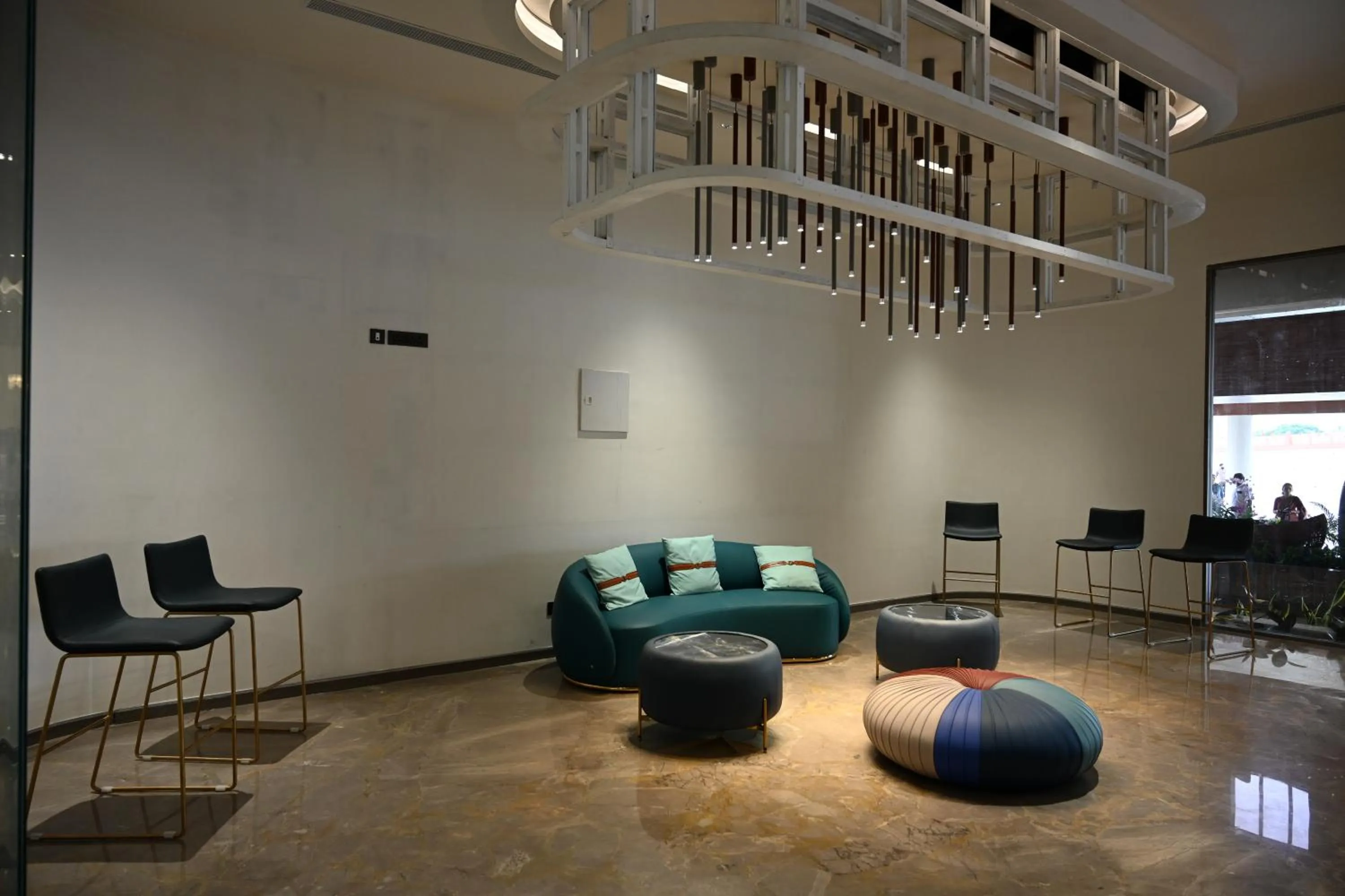 Living room in 0484 Aero Lounge-Terminal 2 Cochin Airport Hotel