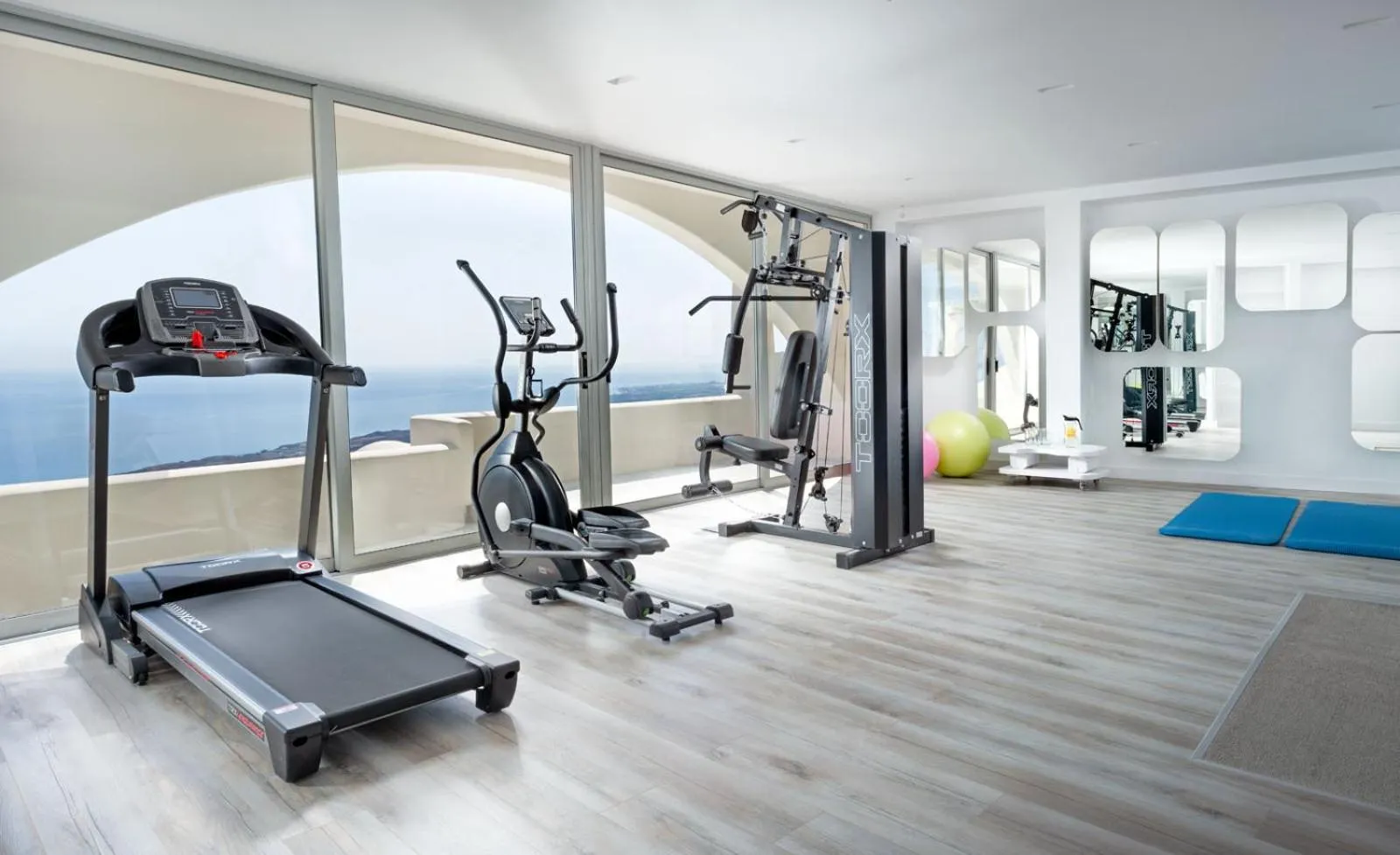 Fitness centre/facilities in Dome Santorini Resort