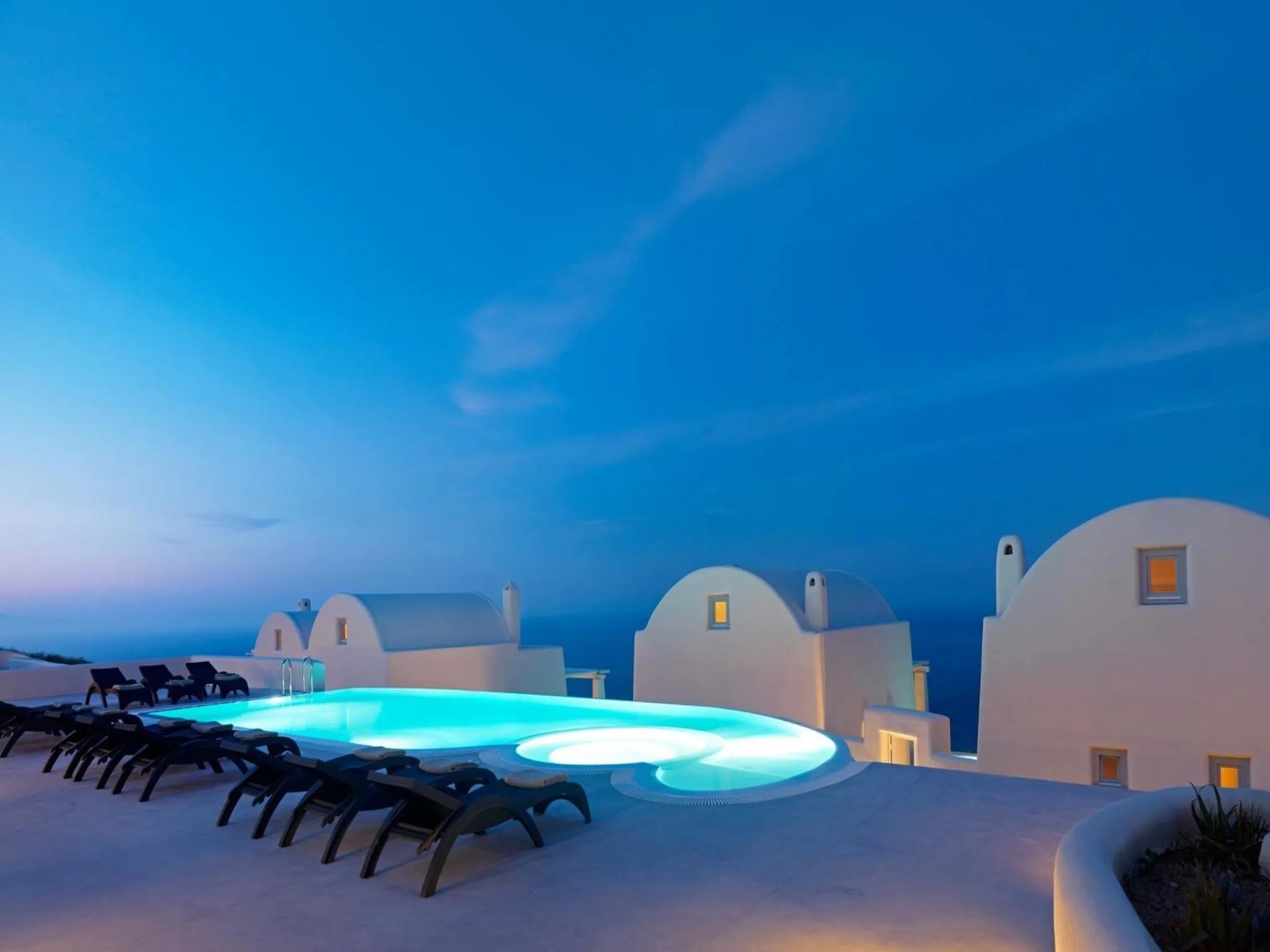 Night in Dome Santorini Resort