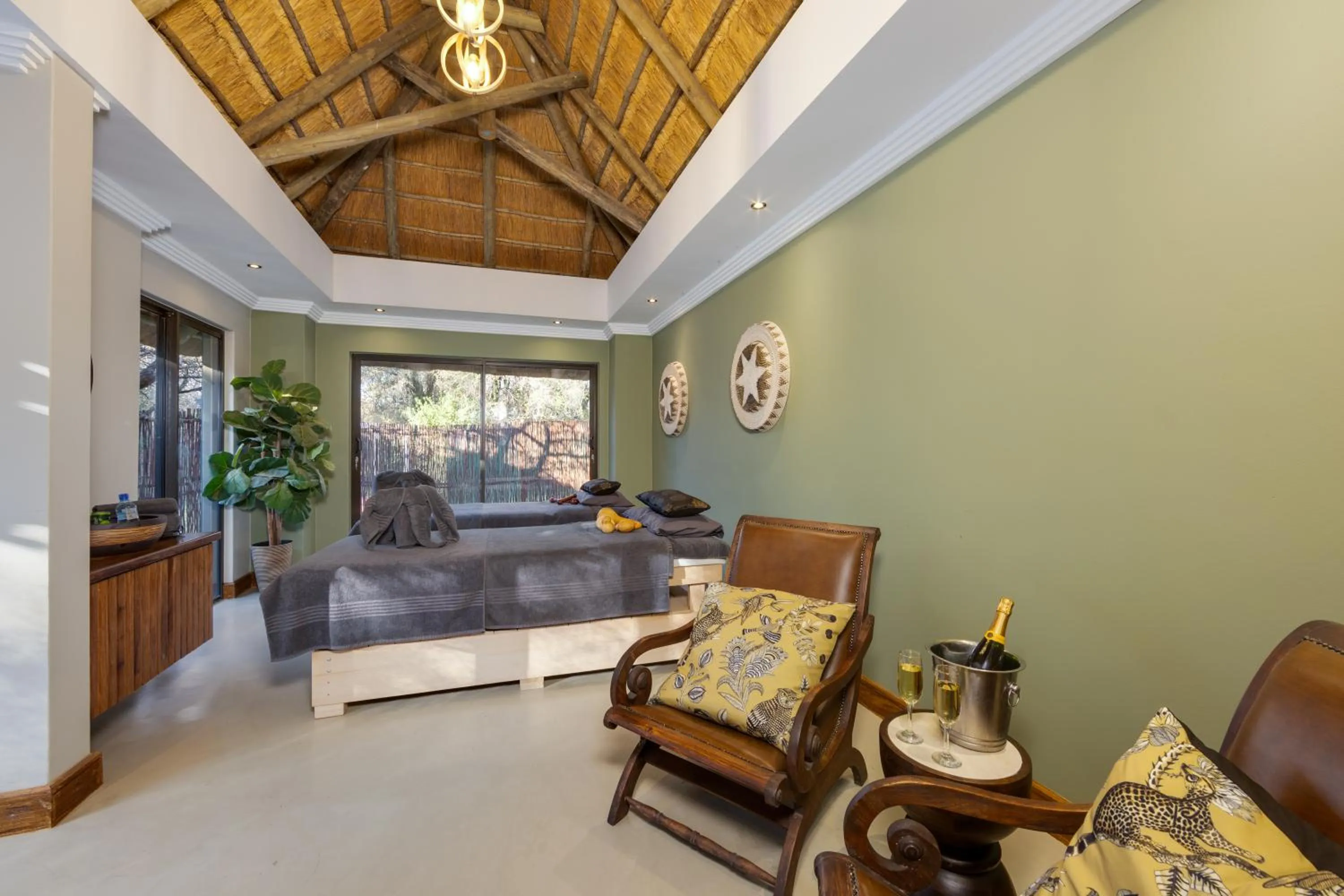 Spa and wellness centre/facilities in Black Rhino Game Lodge