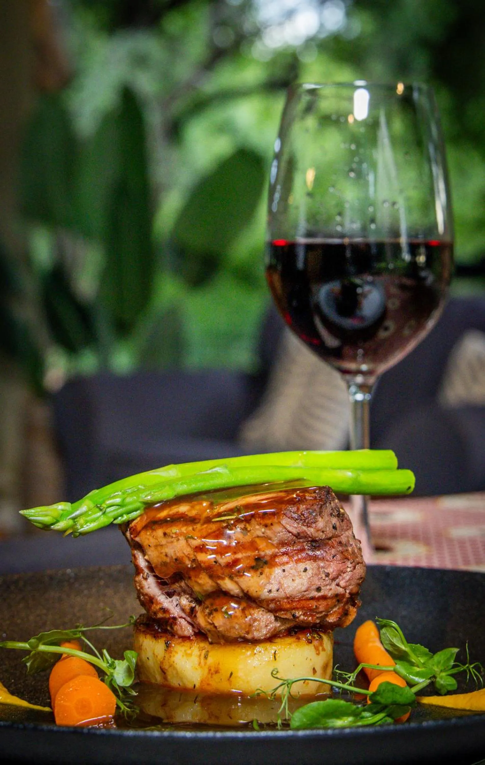 Food in Black Rhino Game Lodge