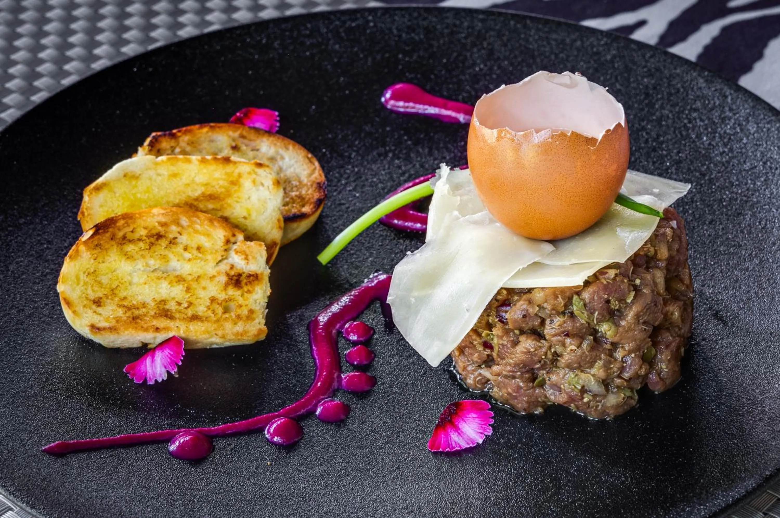 Food in Black Rhino Game Lodge