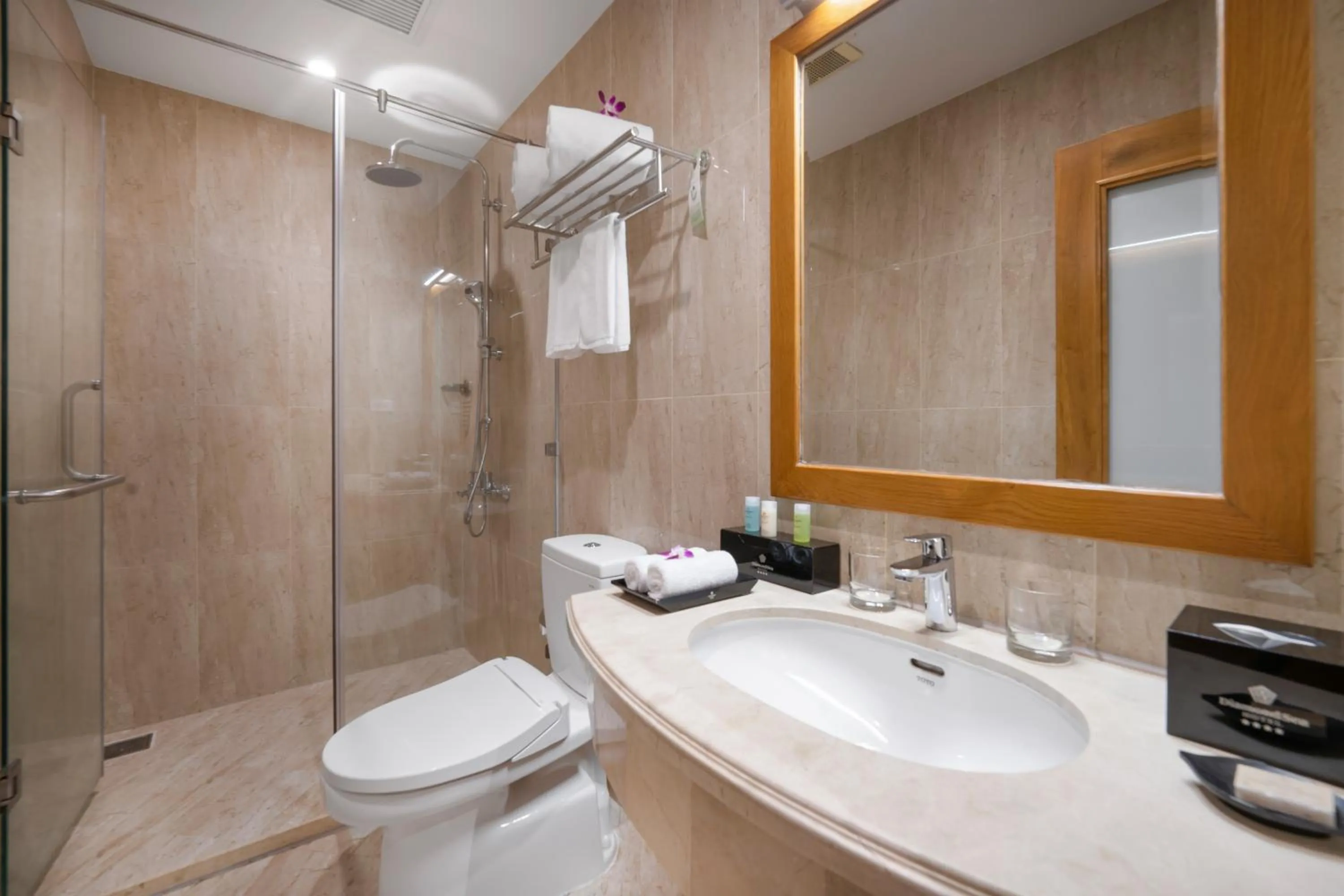 Shower in Diamond Sea Hotel