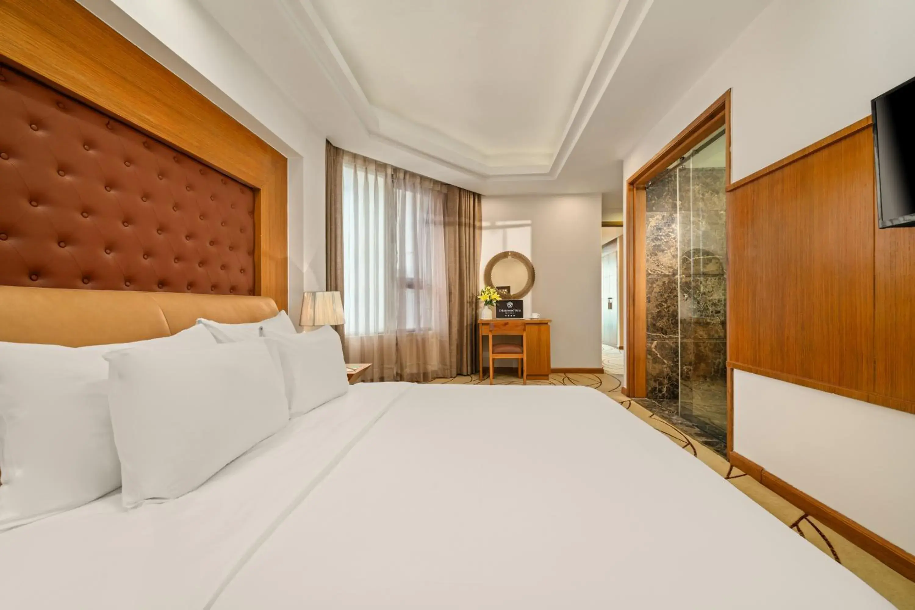 Bed in Diamond Sea Hotel Bed in Diamond Sea Hotel