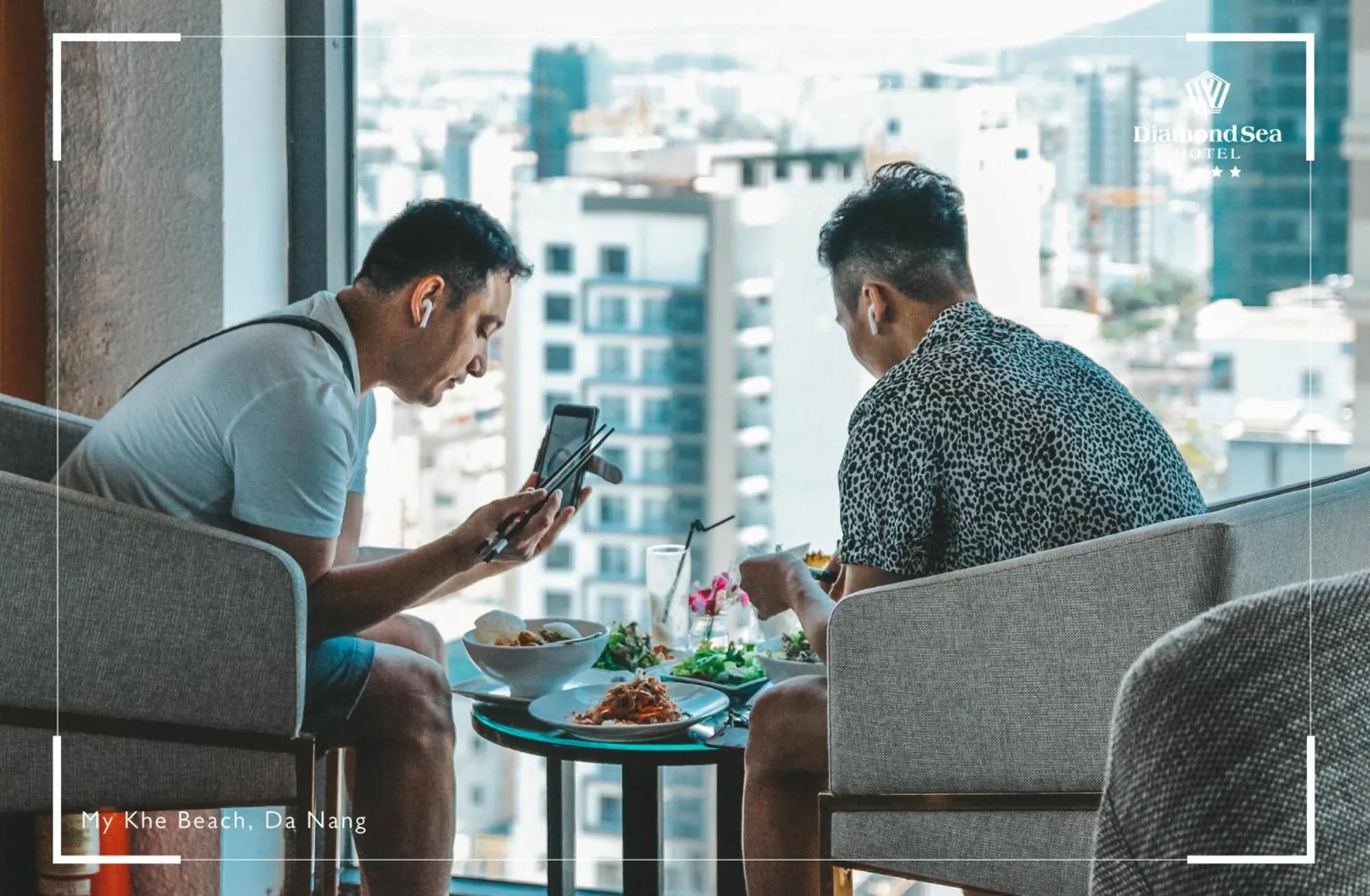 People in Diamond Sea Hotel