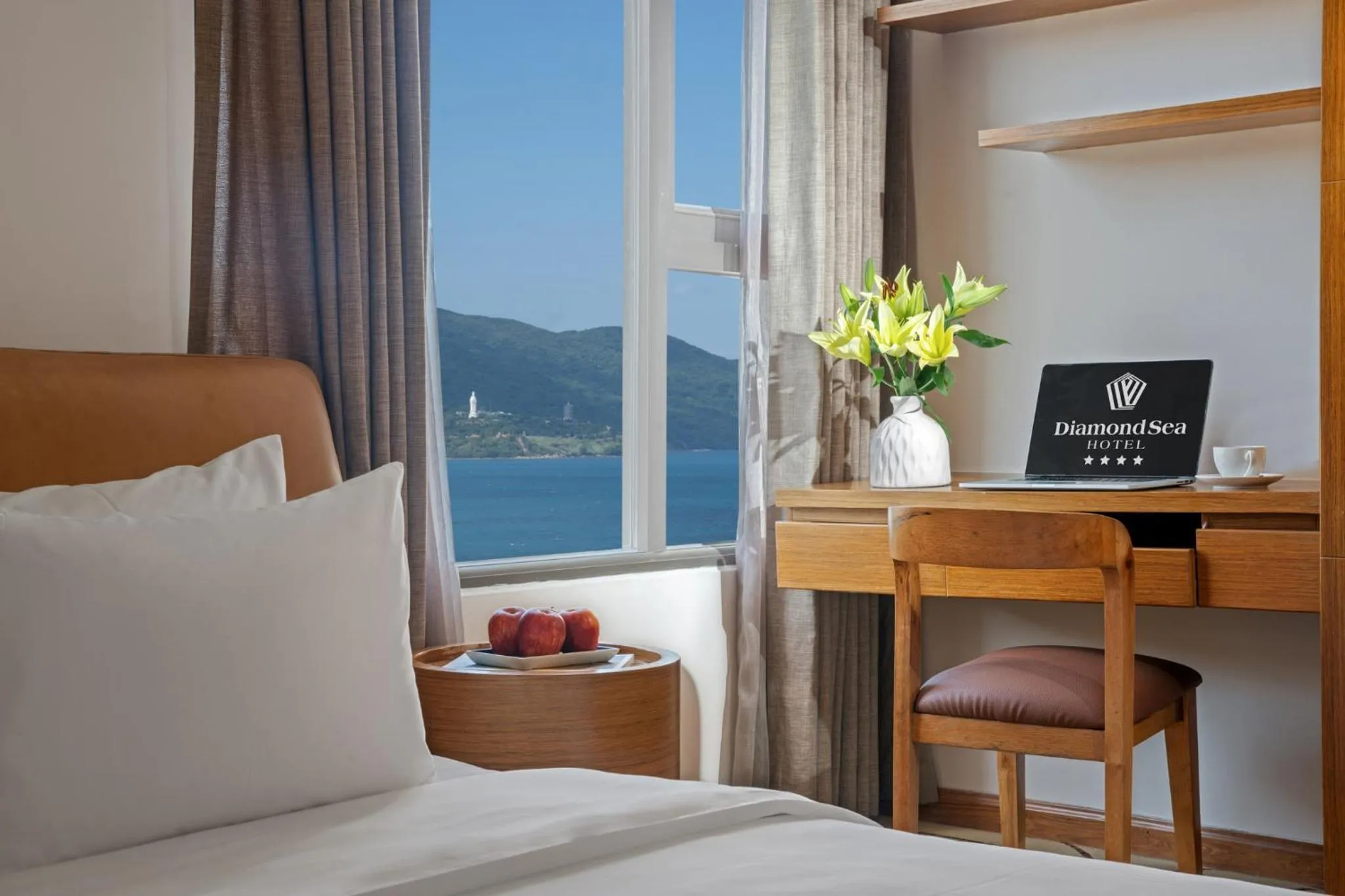 Bed in Diamond Sea Hotel