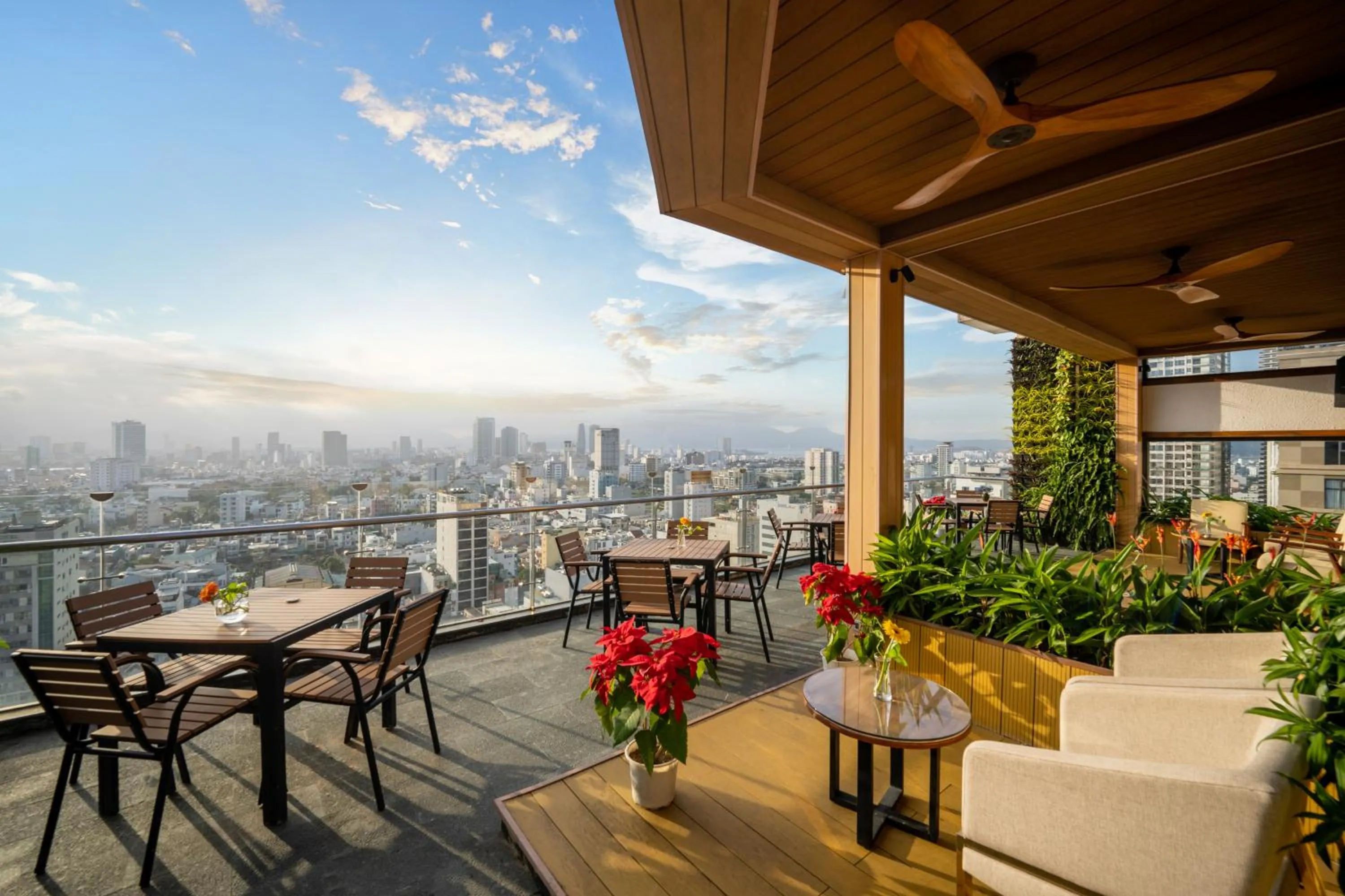 Patio in Diamond Sea Hotel