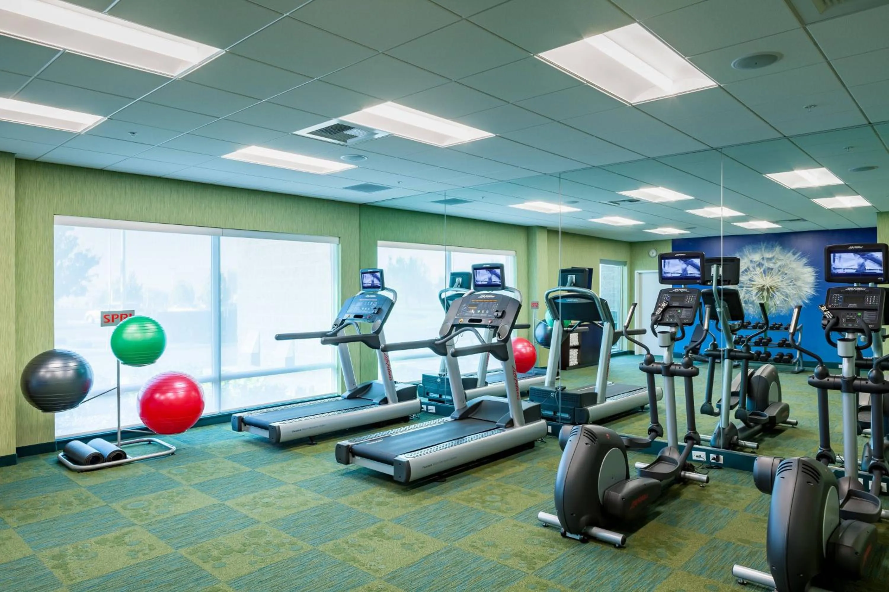 Fitness centre/facilities in SpringHill Suites by Marriott Kennewick Tri-Cities