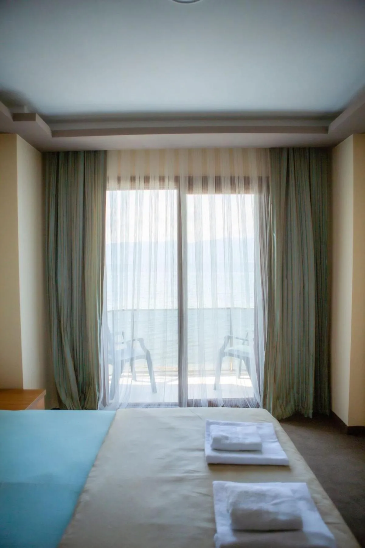 Bed in Aliento Hotel